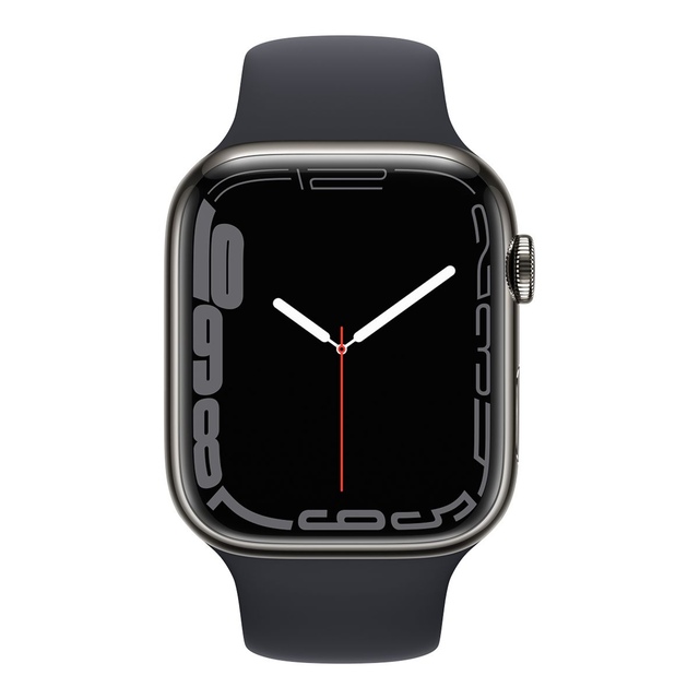 Apple Watch Series 7 (GPS+LTE) 45mm Front_Flat