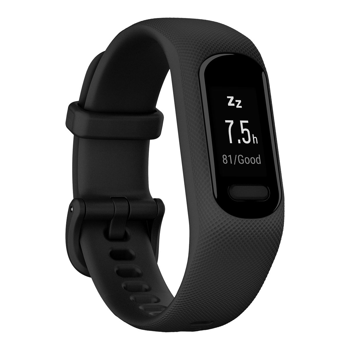 Garmin Vívosmart® 5 Fitness Watch Front_Three_Fourths_Angled_Right
