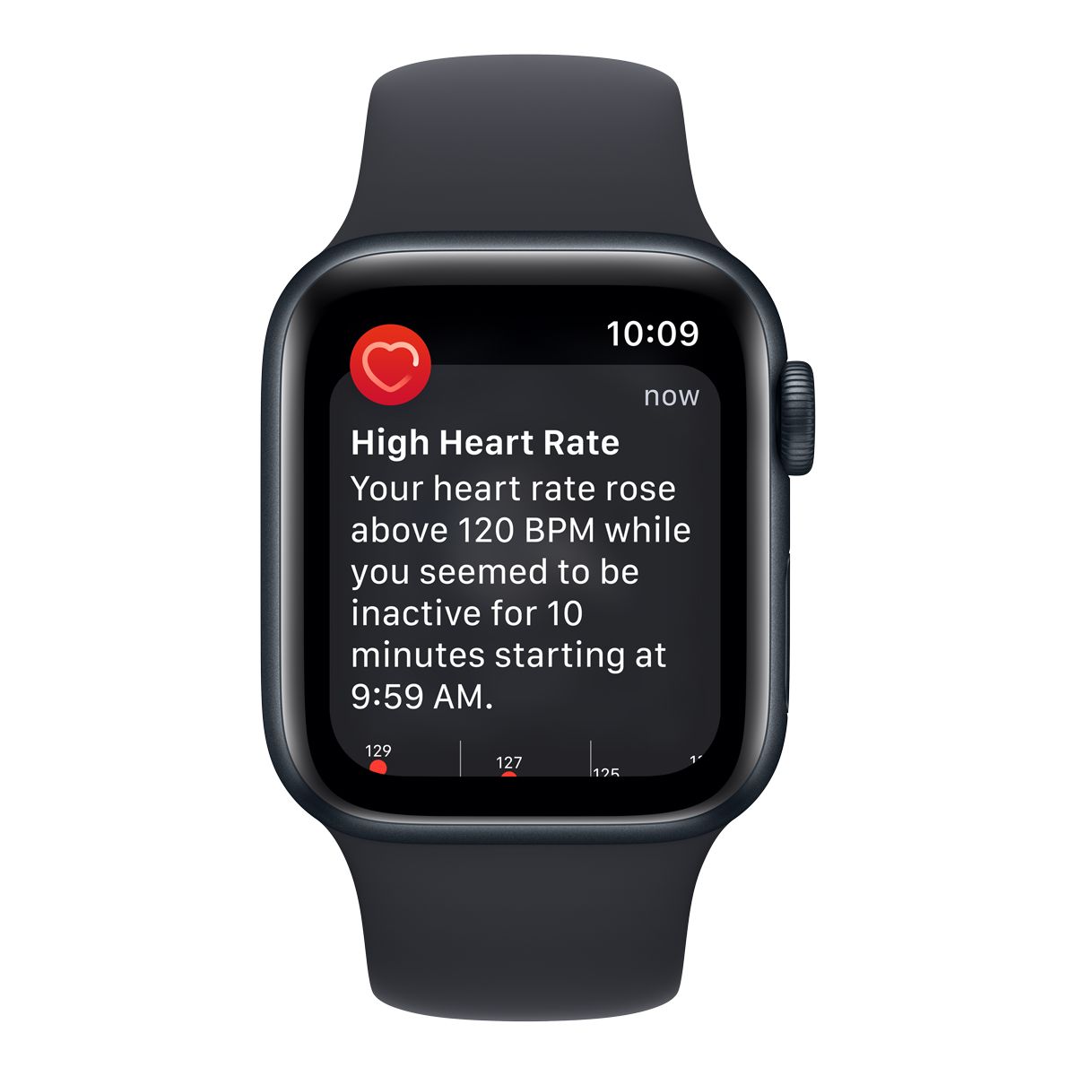 Apple Watch SE 2nd Gen (GPS) 40mm Midnight with Midnight Sport 
