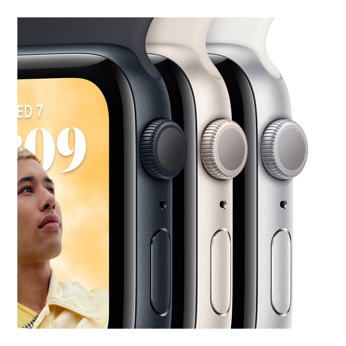 Apple Watch SE 2nd Gen (GPS) 44mm CloseUp