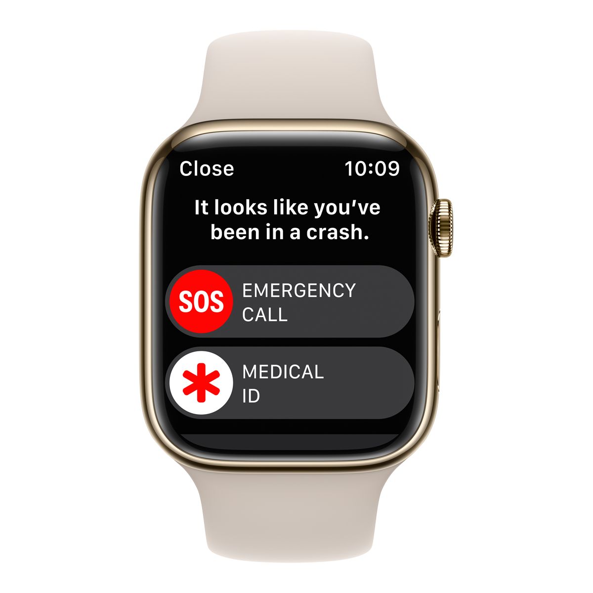 Apple Watch Series 8 (GPS+LTE) 41mm with Sport Band Front_Flat