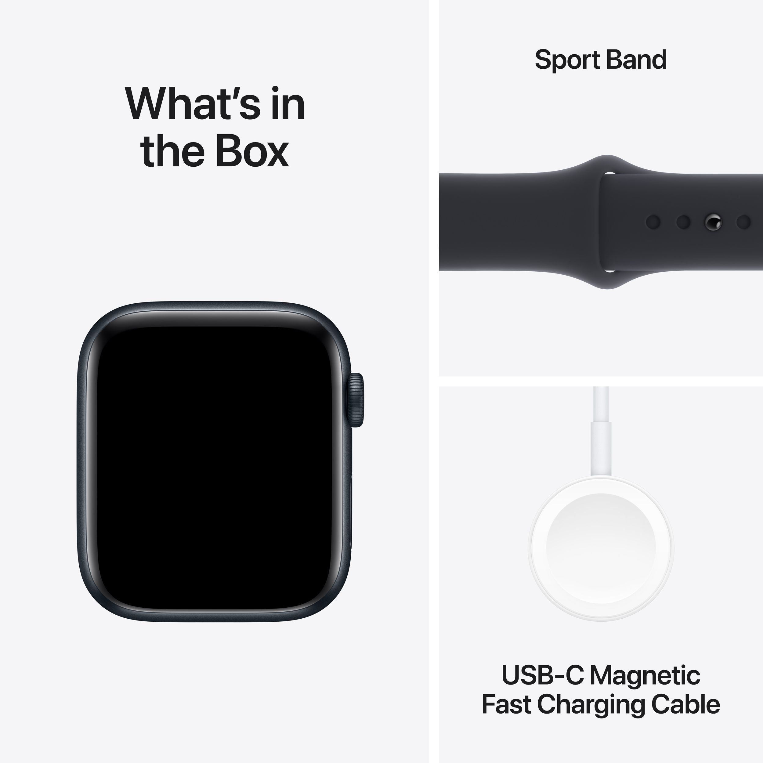 Apple Watch SE 2nd Gen with Sport Band - 44mm Composite_or_Mixed