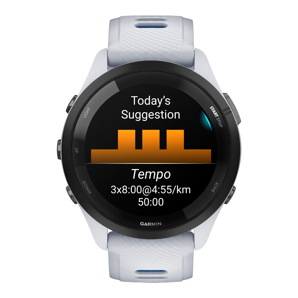 Garmin Forerunner 265 Fitness Watch Front_Flat