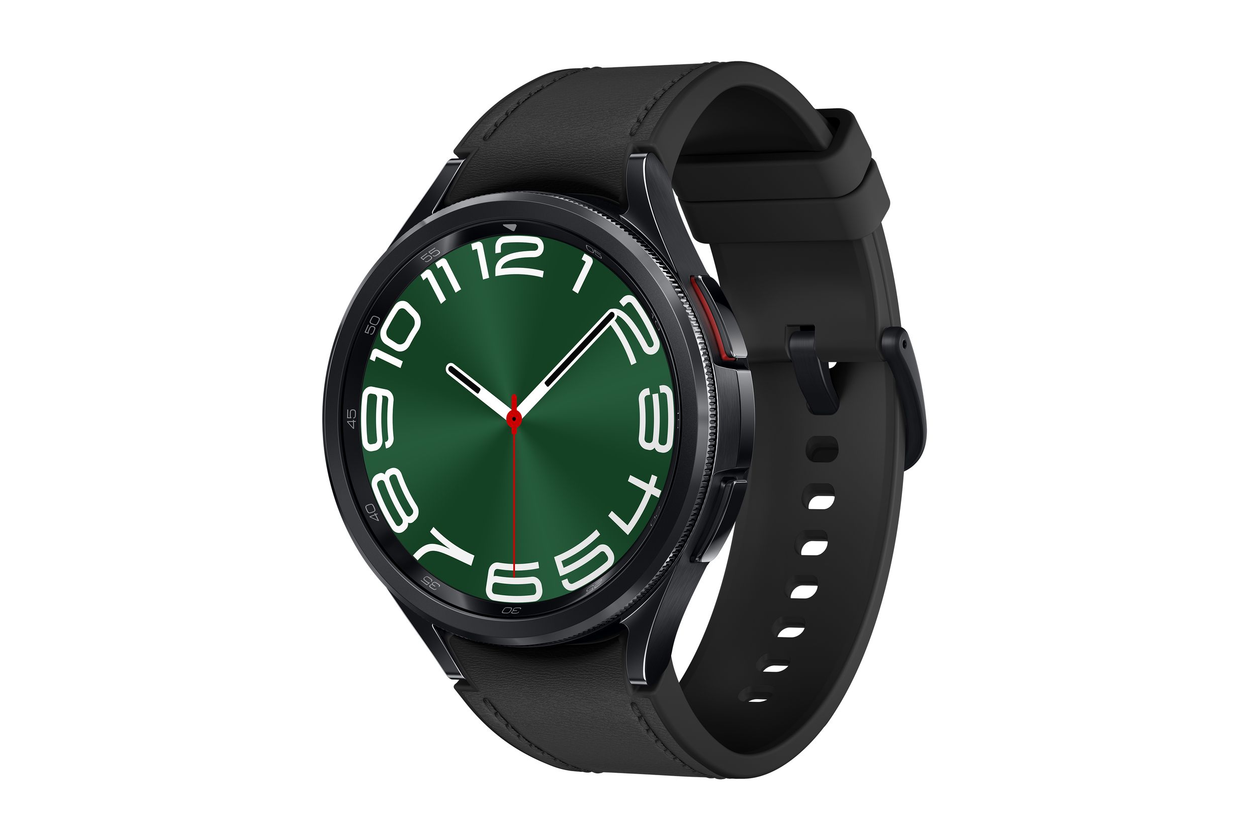 Samsung Galaxy Watch6 47mm Bluetooth Smartwatch Front_Three_Fourths_Angled_Left