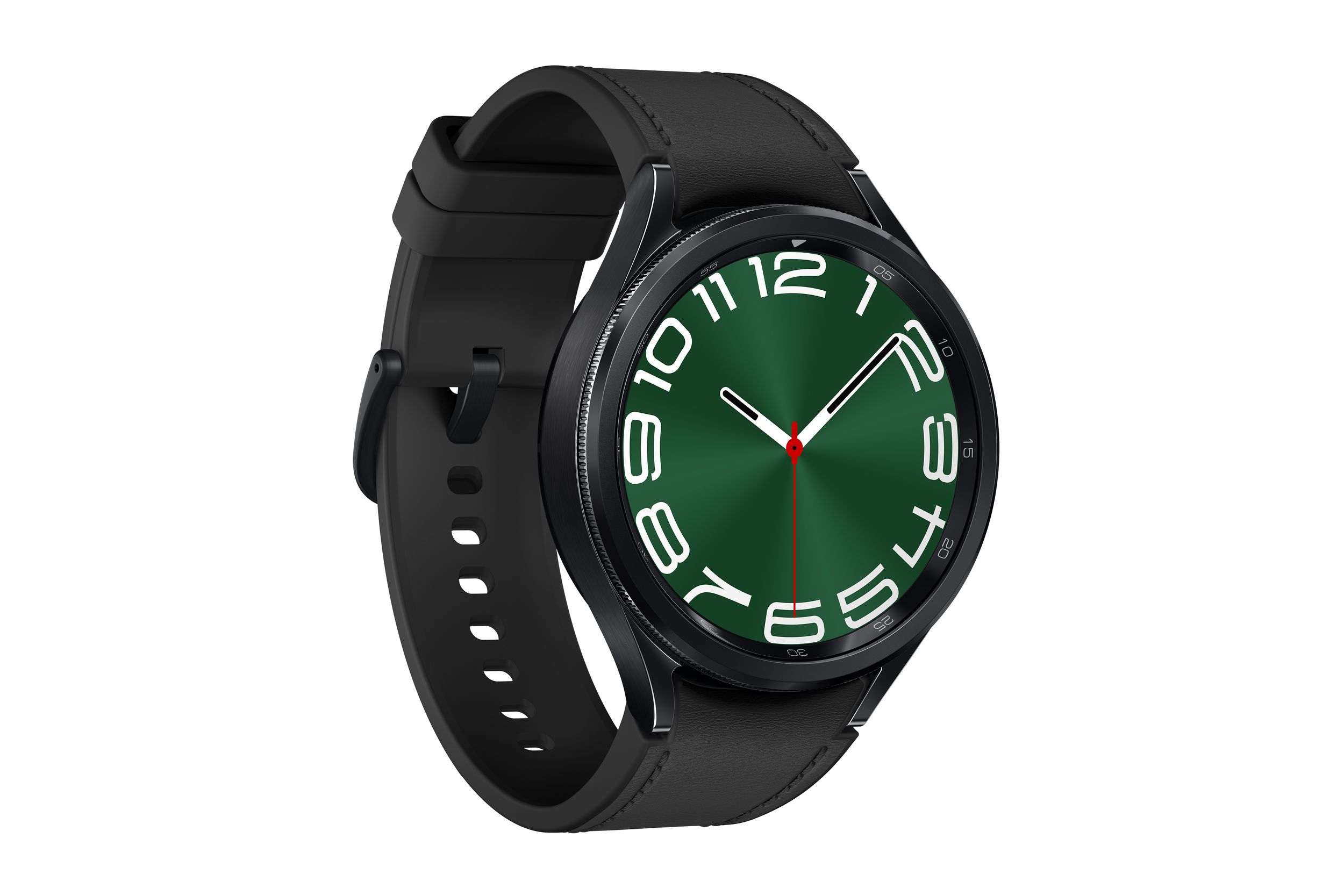 Samsung Galaxy Watch6 47mm Bluetooth Smartwatch Front_Three_Fourths_Angled_Right