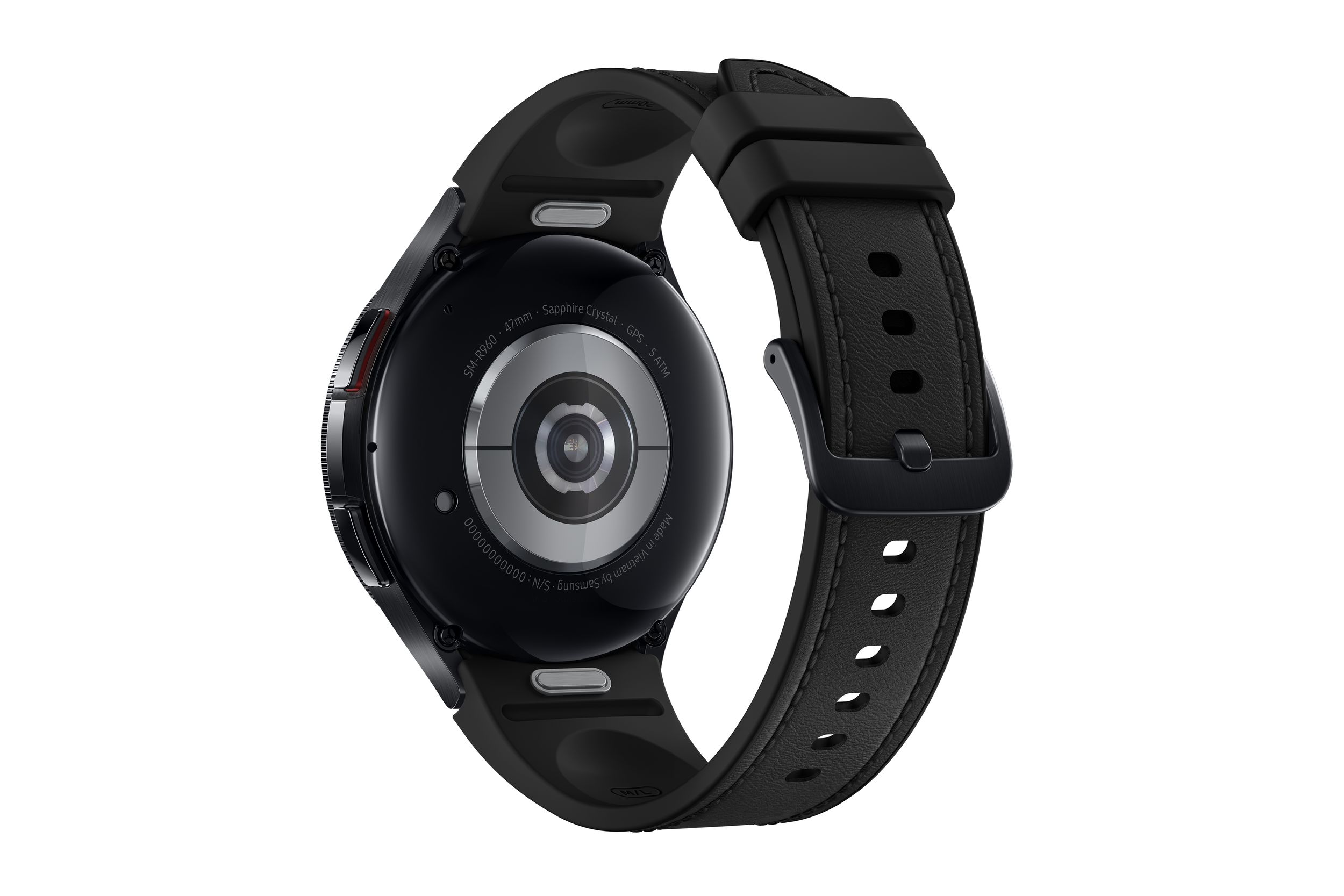 Samsung Galaxy Watch6 47mm Bluetooth Smartwatch Back_Angled_Left