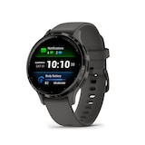 Garmin Venu® 3 Fitness Watch Front_Three_Fourths_Angled_Left