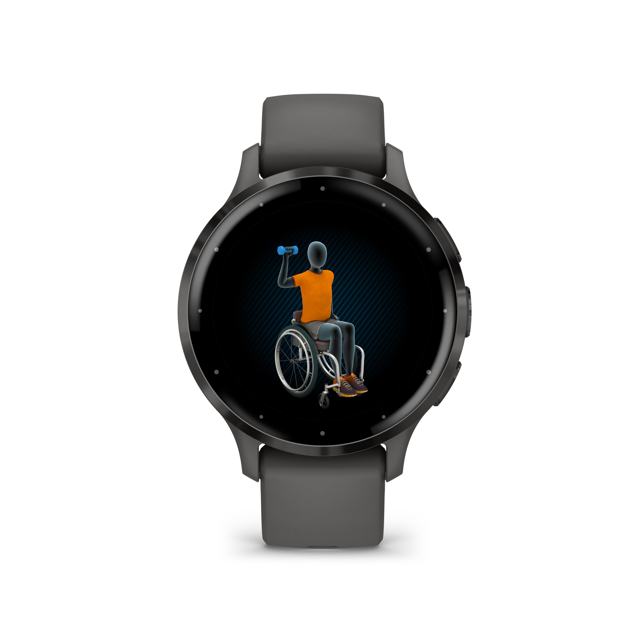 Garmin Venu® 3 Fitness Watch Front_Flat