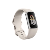 Fitbit Charge 6 Fitness Tracker Front_Three_Fourths_Angled_Right
