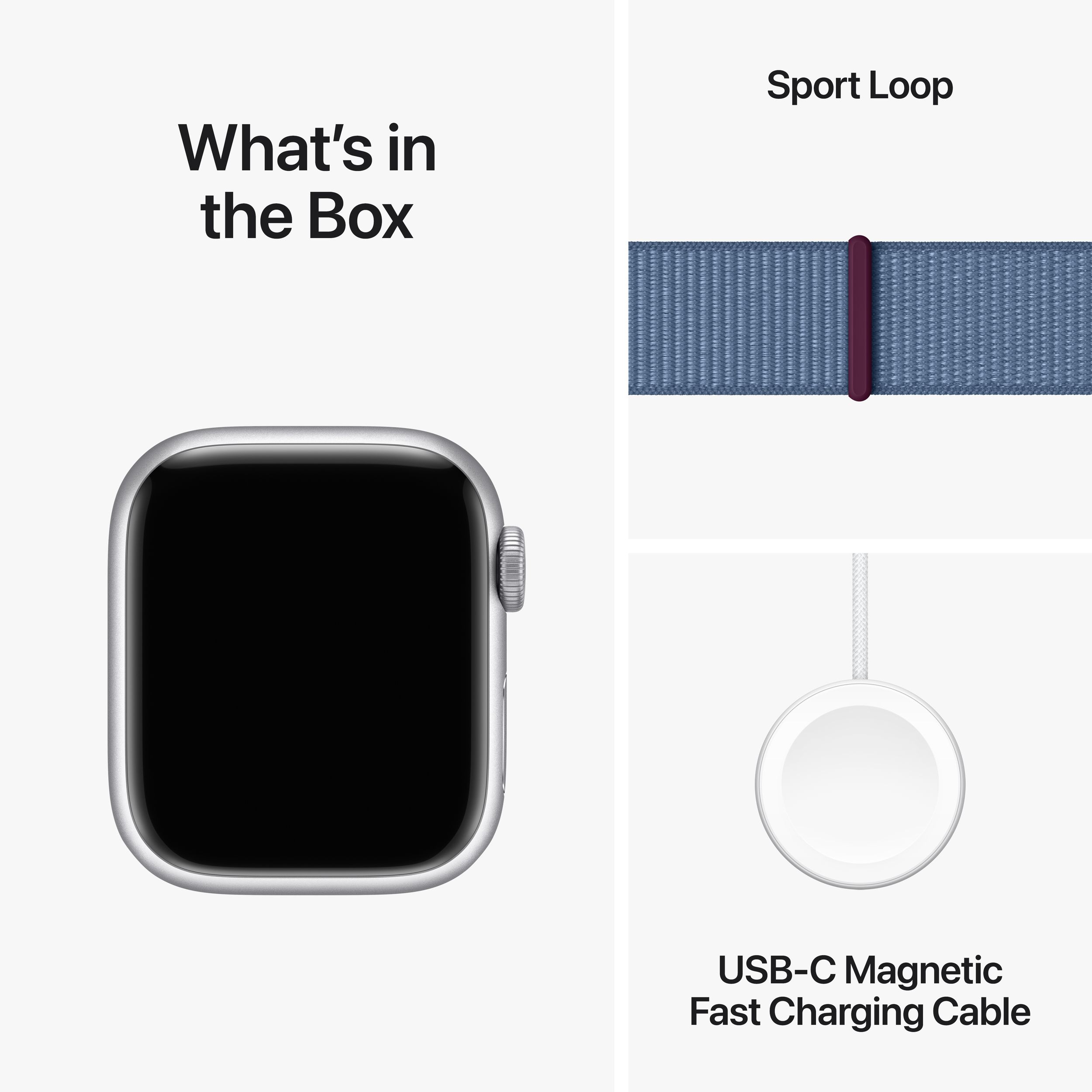 Apple Watch Series 9 (GPS) 41 mm with Sport Loop Composite_or_Mixed