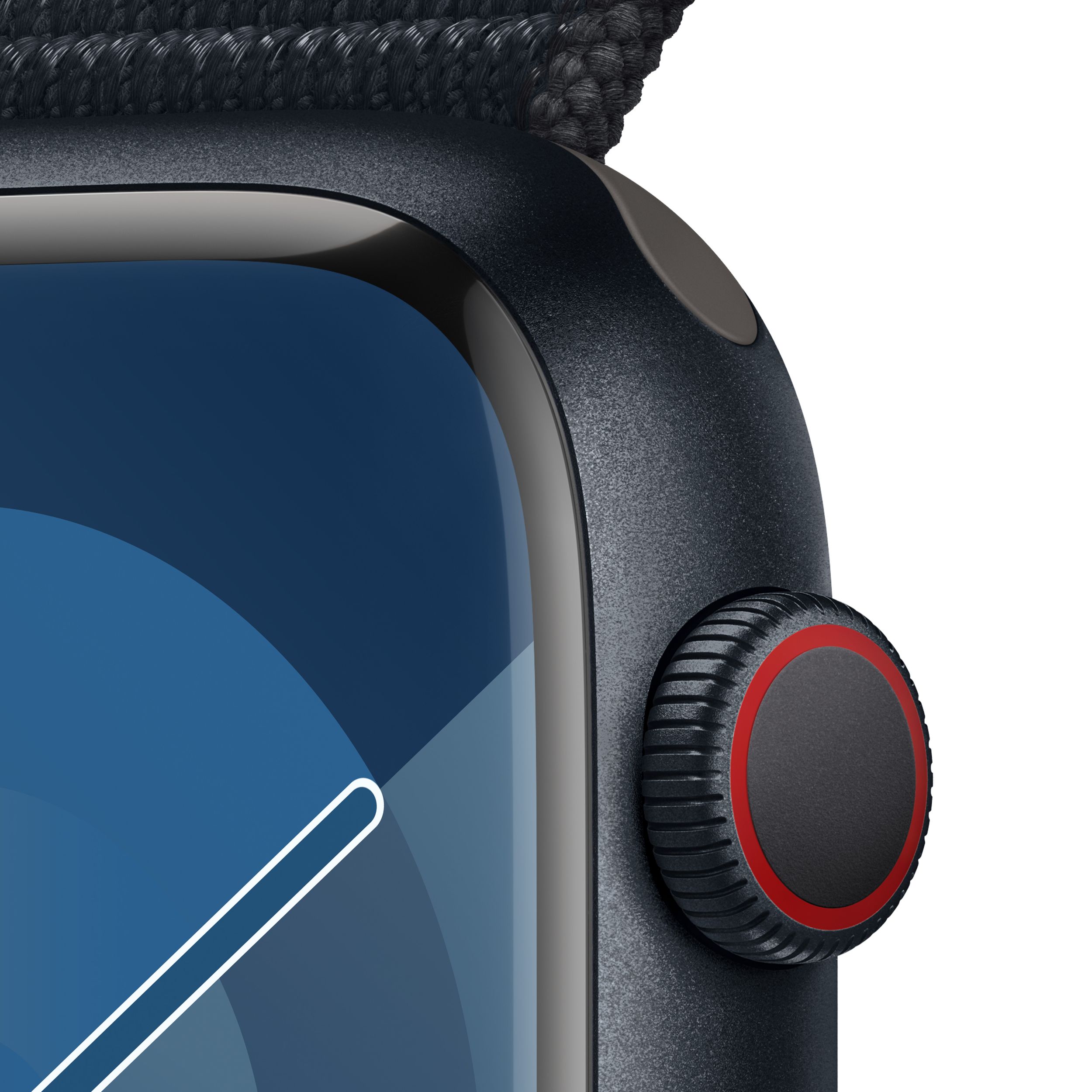Apple Watch Series 9 (GPS + LTE) Midnight CloseUp