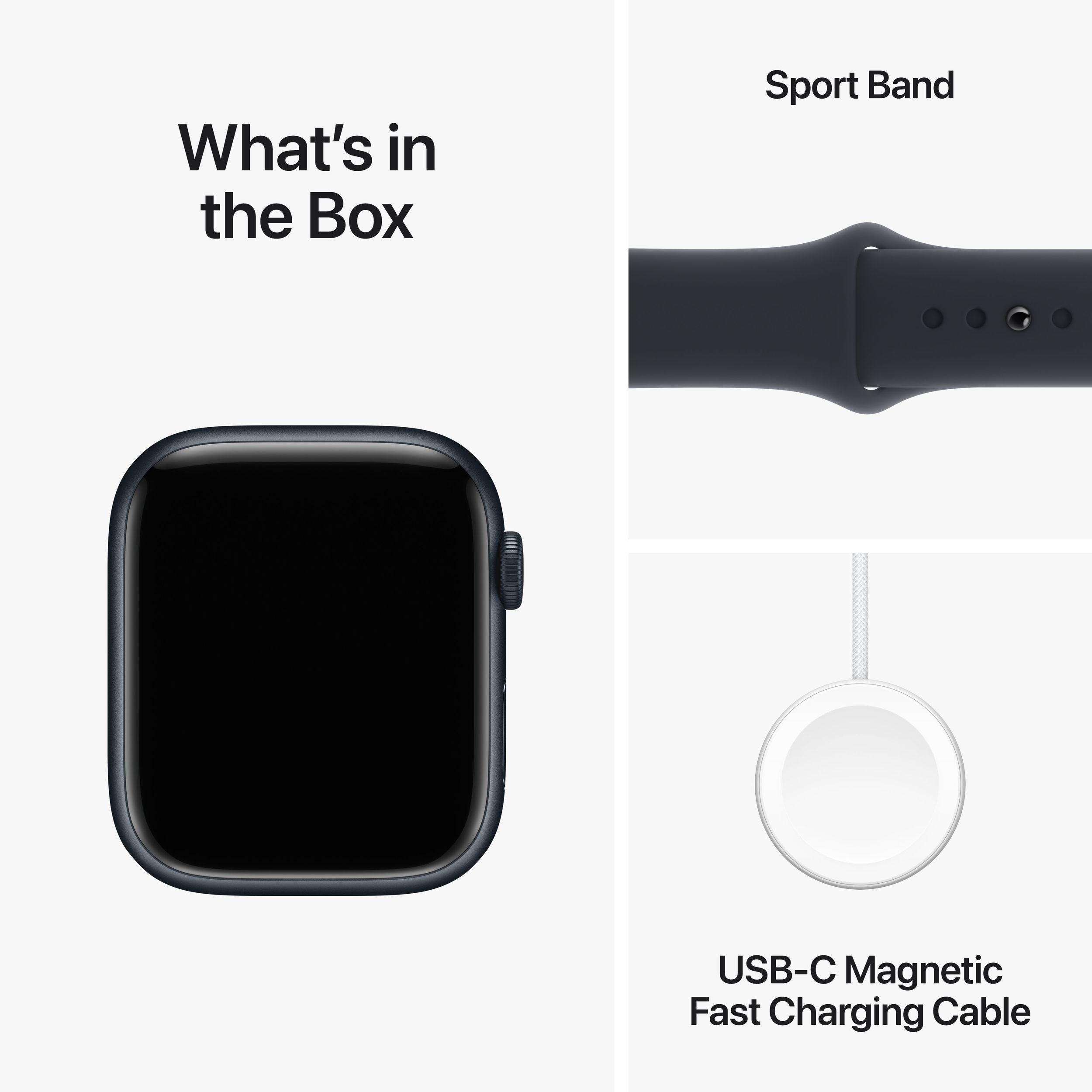 Apple Watch Series 9 (GPS) with Sport Band Composite_or_Mixed