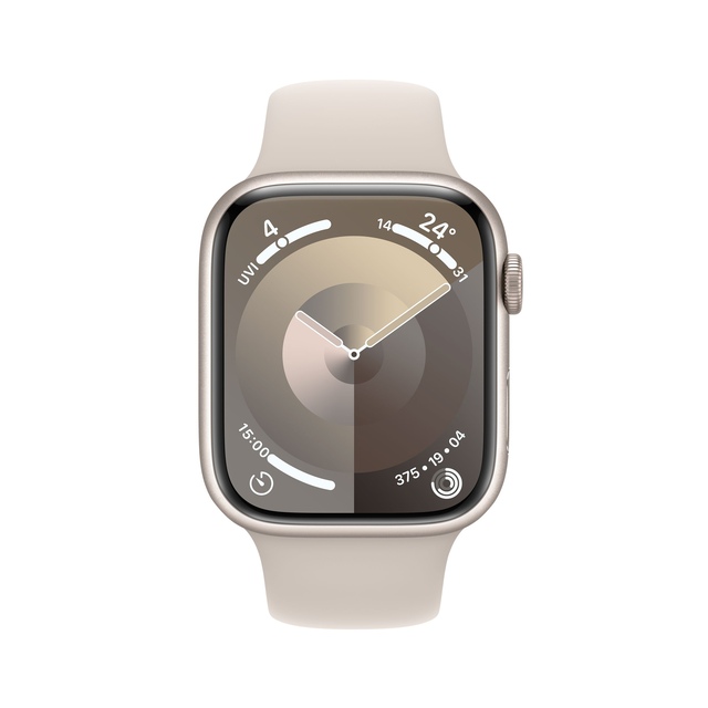 Apple Watch Series 9 (GPS) 45 mm Front_Flat