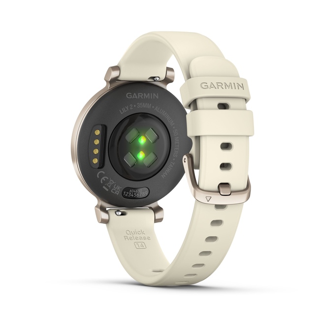 Garmin Bracelet de rechange pour montre connectée GPS Lily - Sable clair en silicone