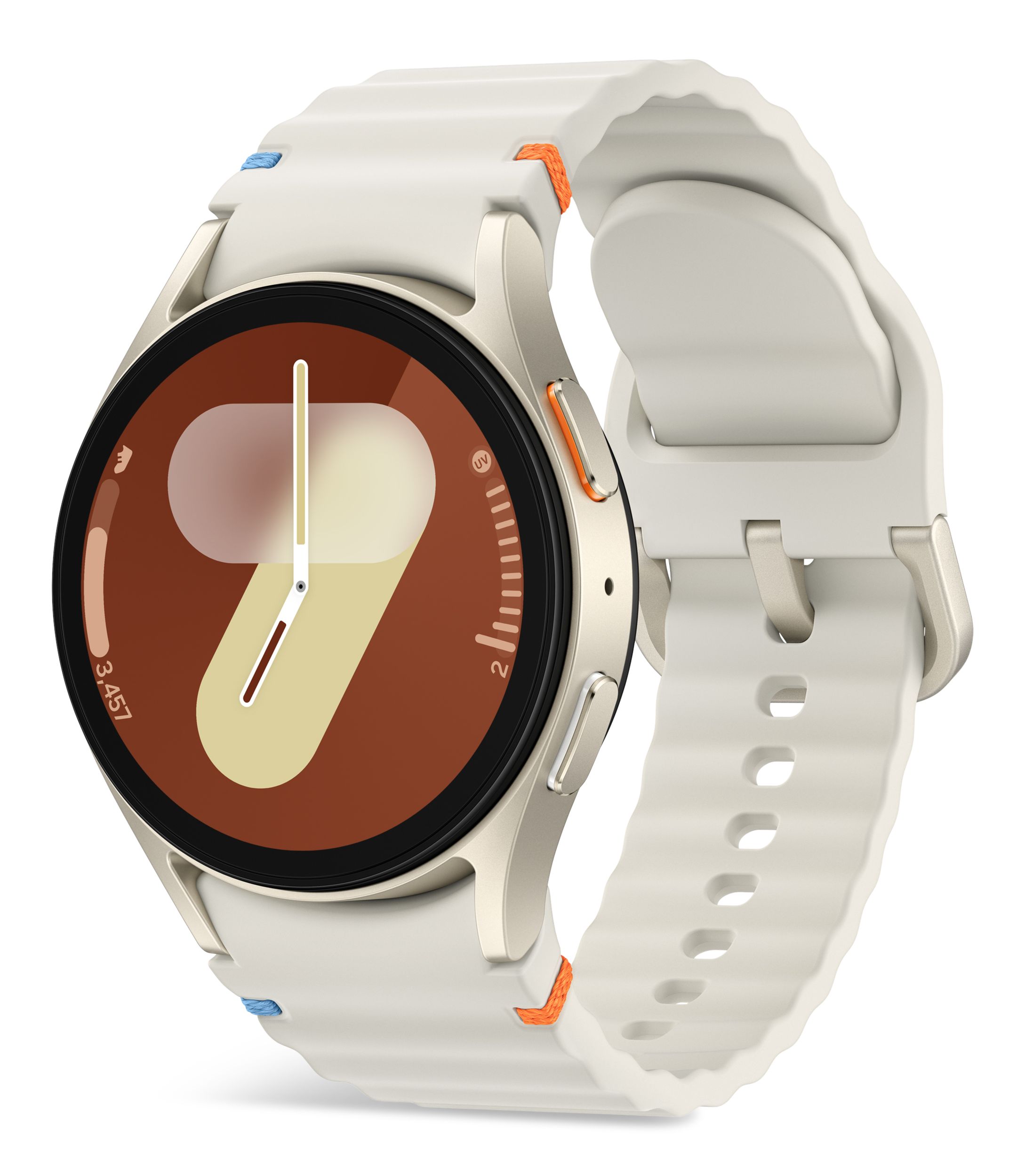 Samsung Galaxy Watch7 40mm Front_Three_Fourths_Angled_Left