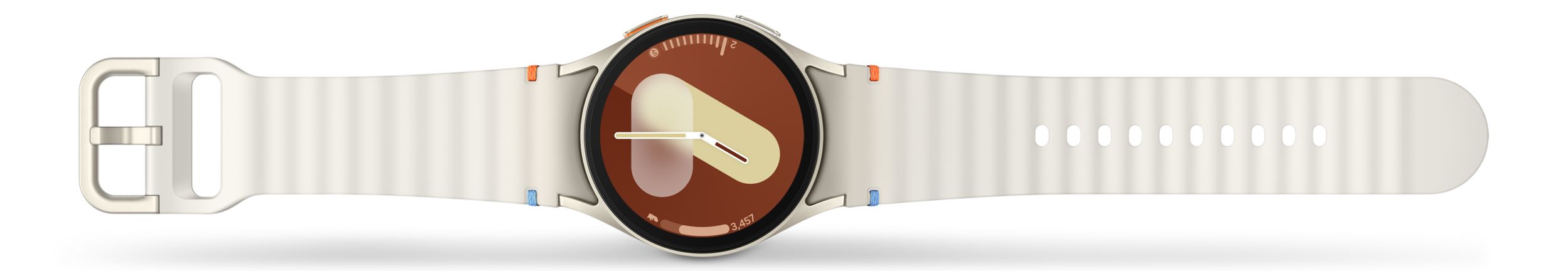 Samsung Galaxy Watch7 40mm Overhead_Flat