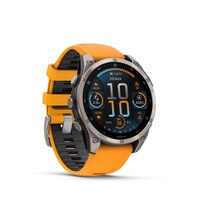 Garmin Fenix 8 47mm Fitness Watch Front_Three_Fourths_Angled_Right