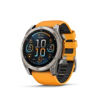 Garmin Fenix 8 51mm Fitness Watch Front_Three_Fourths_Angled_Left