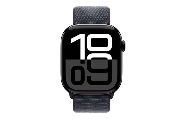 Apple Watch Series 10 (GPS) 46mm with Sport Loop - M/L