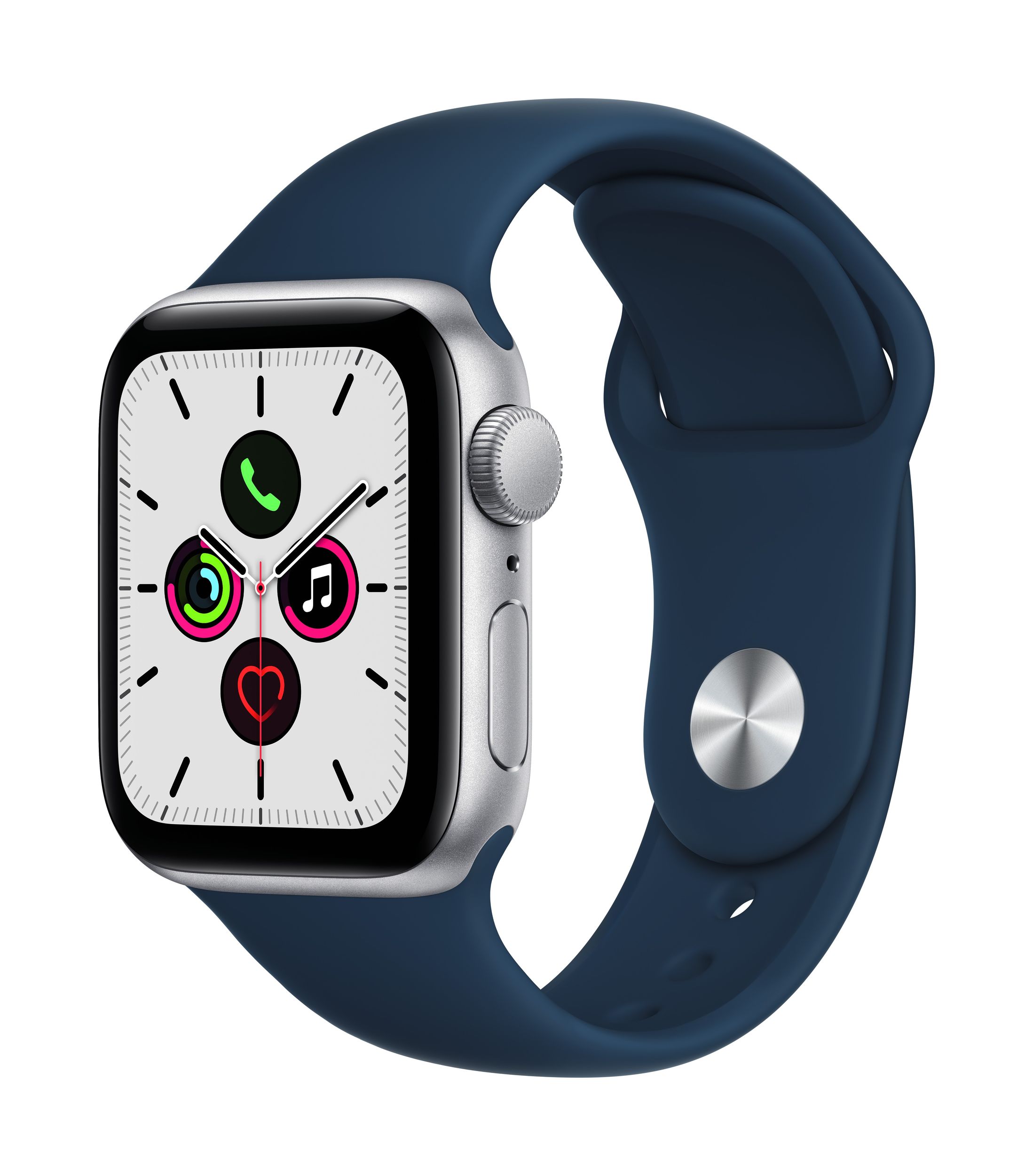 Apple Watch SE 2nd Gen (GPS) 40mm Starlight with Starlight Sport Band - S/M