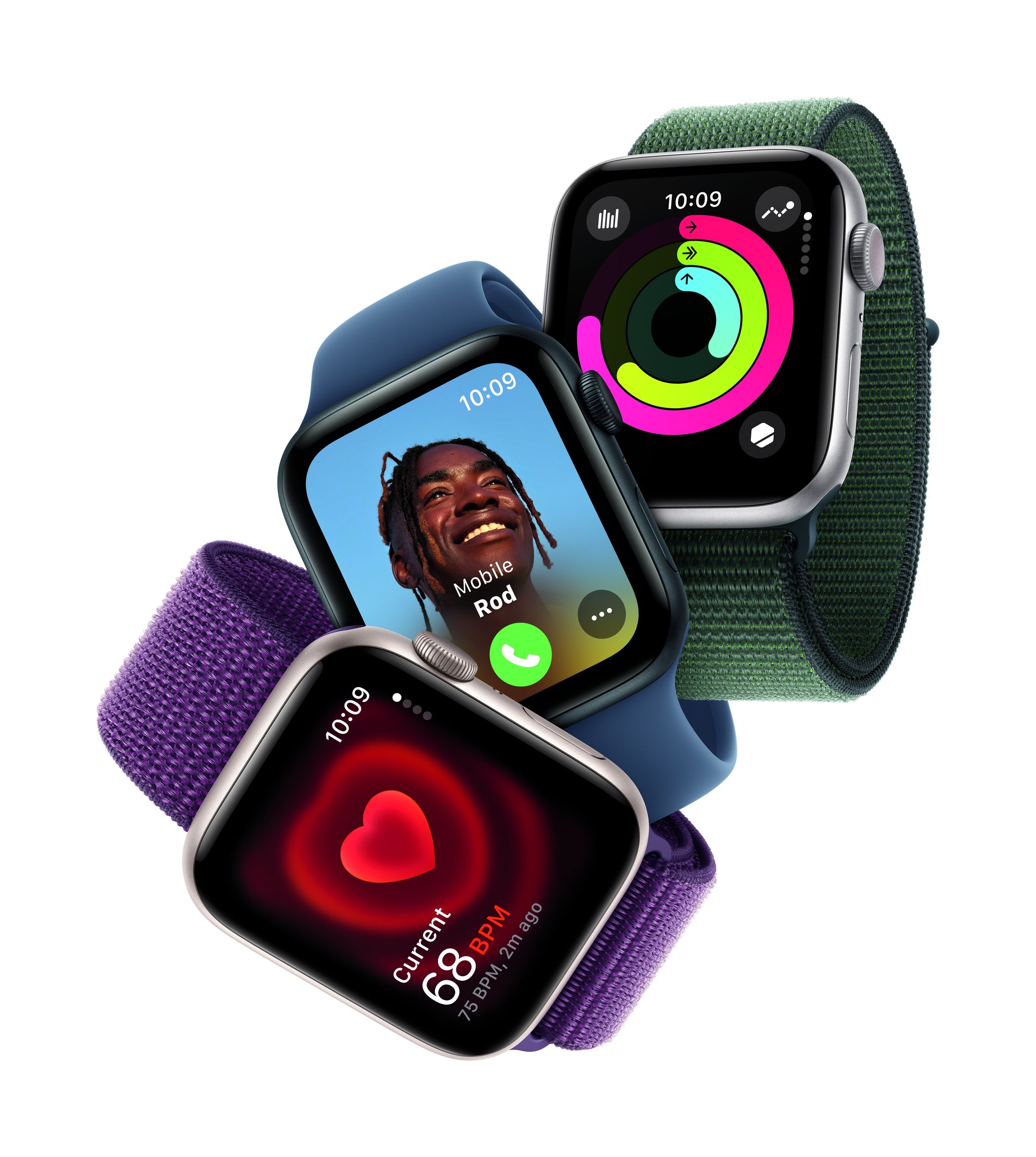 Apple Watch SE 2nd Gen (GPS) 44mm Midnight with Midnight Sport Band Composite_or_Mixed