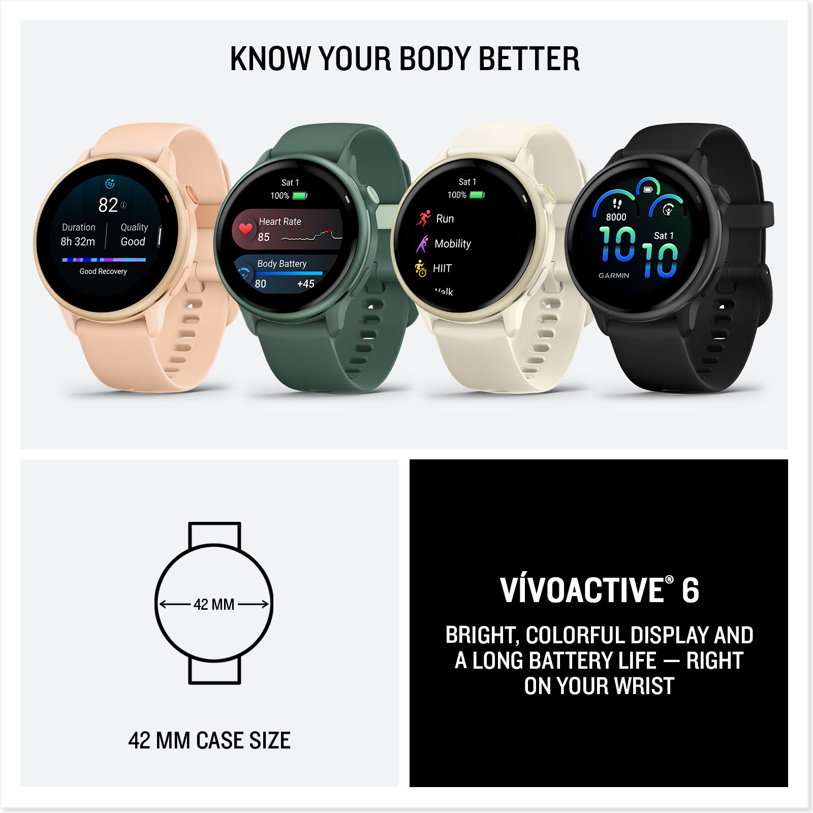 Garmin Vivoactive 6 Fitness Smartwatch