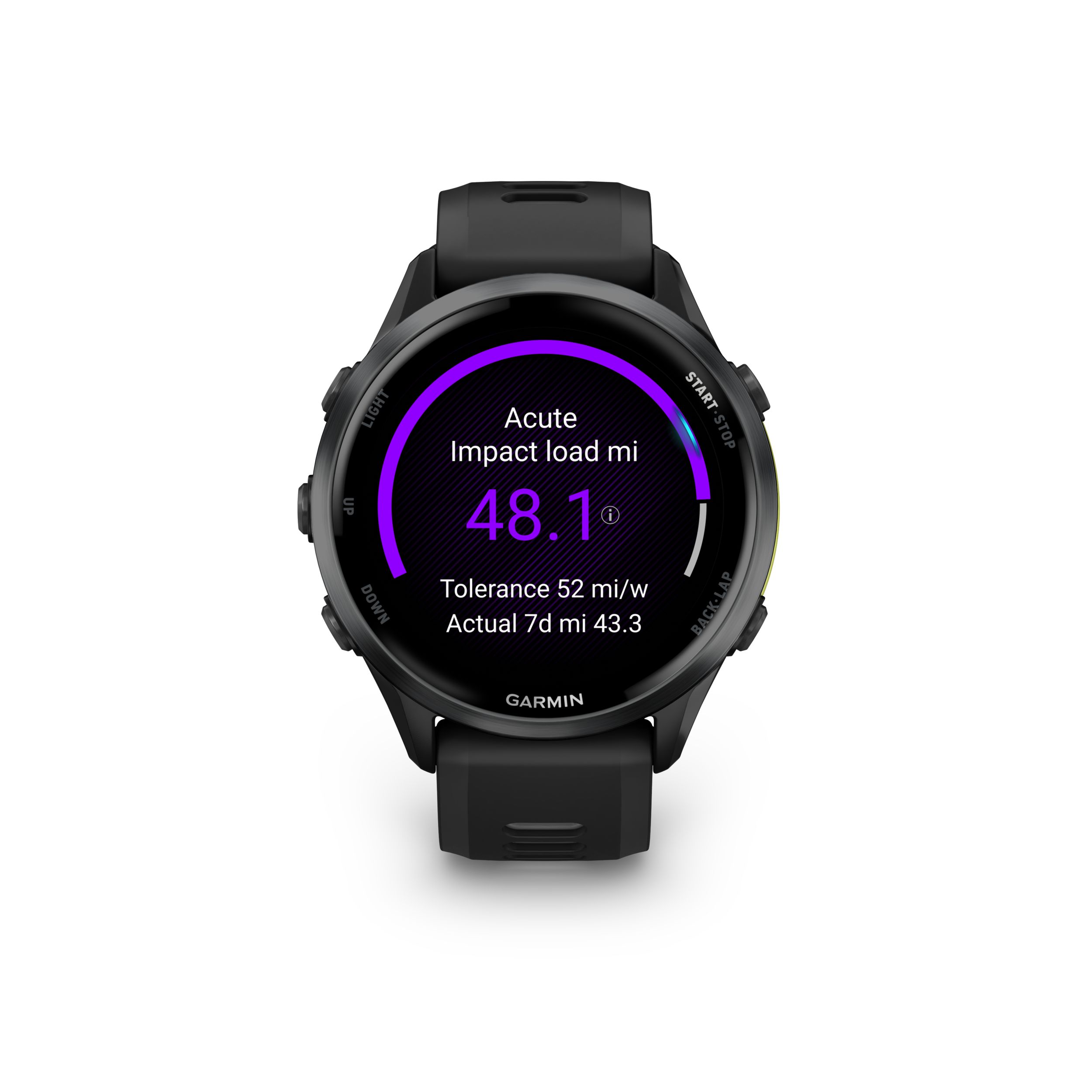 Garmin Forerunner 970 Smartwatch Front_Flat