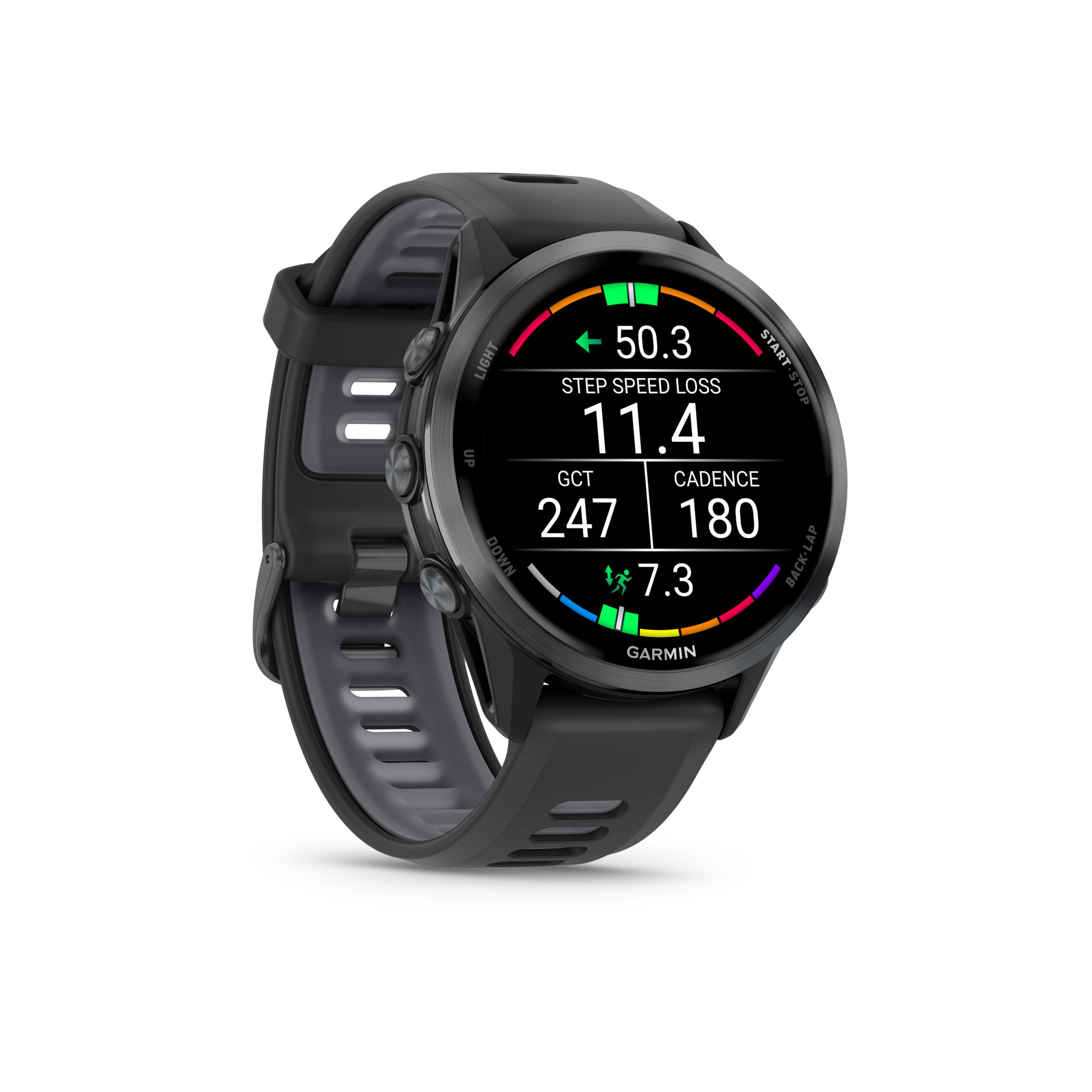 Garmin Forerunner 970 Smartwatch Front_Angled_Right