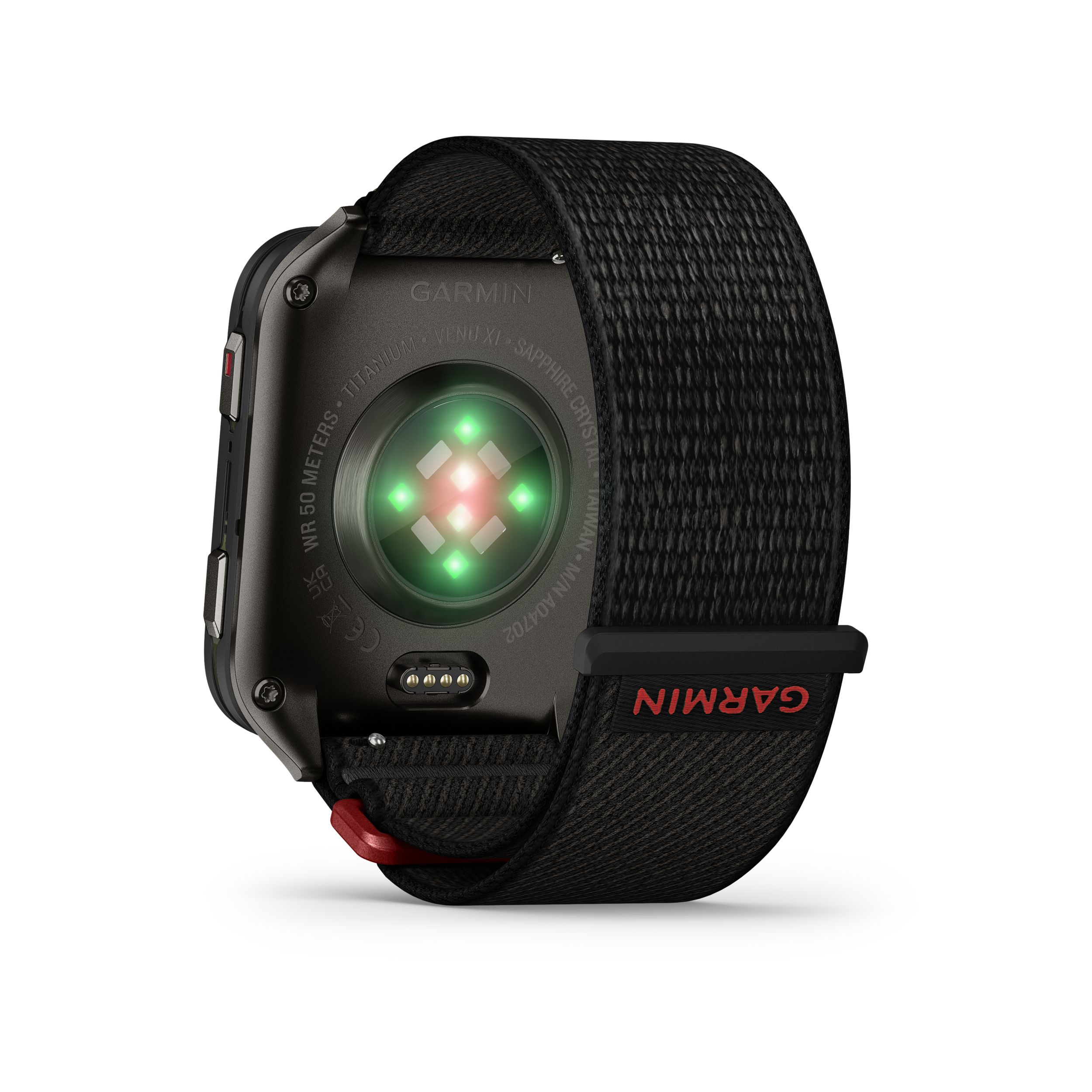 Garmin Venu X1 Fitness Smartwatch Back_Angled_Left