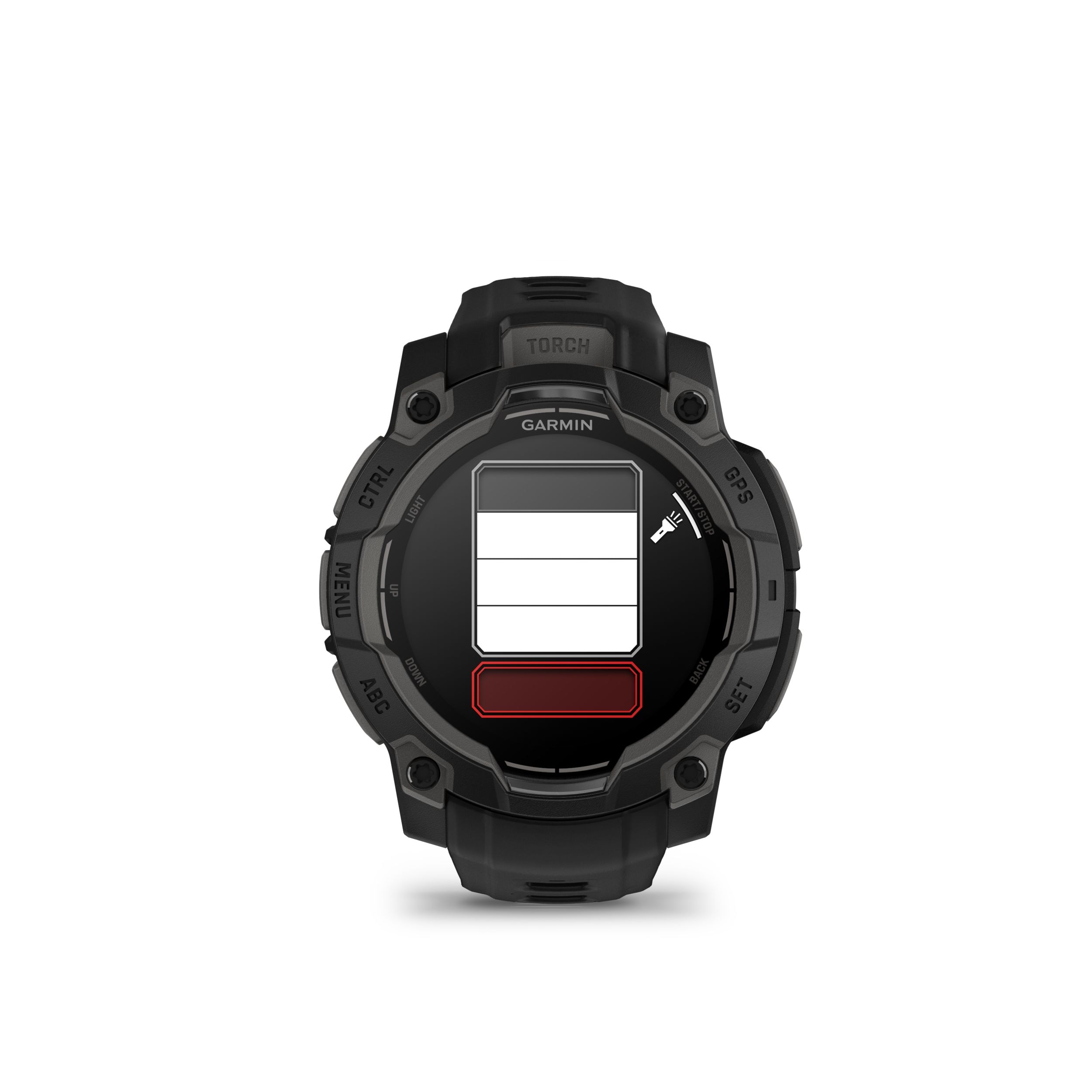 Garmin Instinct® 3 45Mm Fitness Watch Front_Flat
