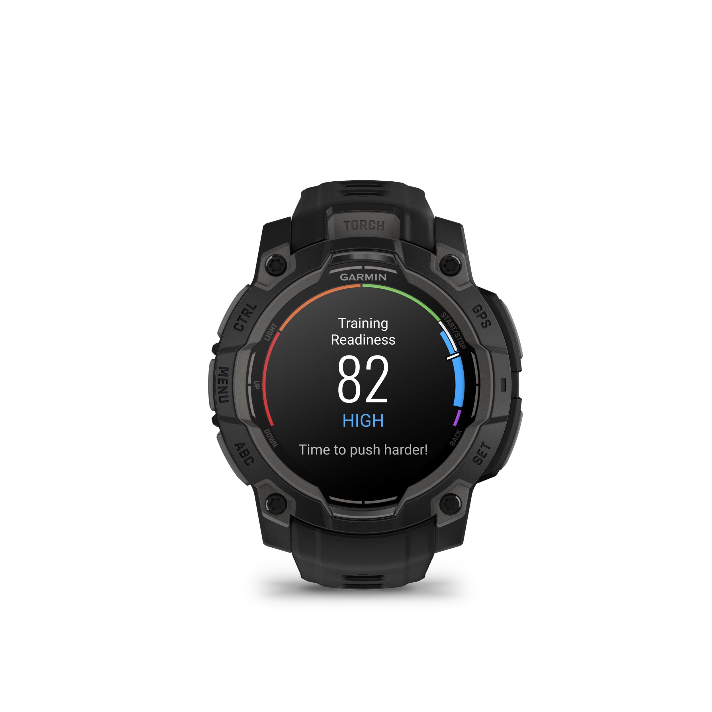 Garmin Instinct® 3 45Mm Fitness Watch Front_Flat