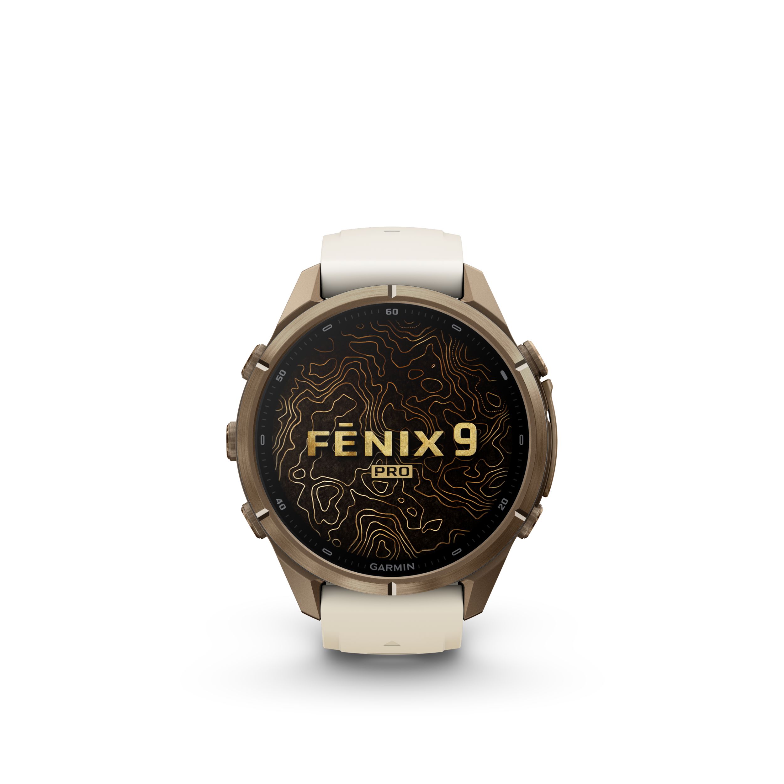 Garmin Fenix® 9 Pro 43 mm Fitness Watch Front_Flat