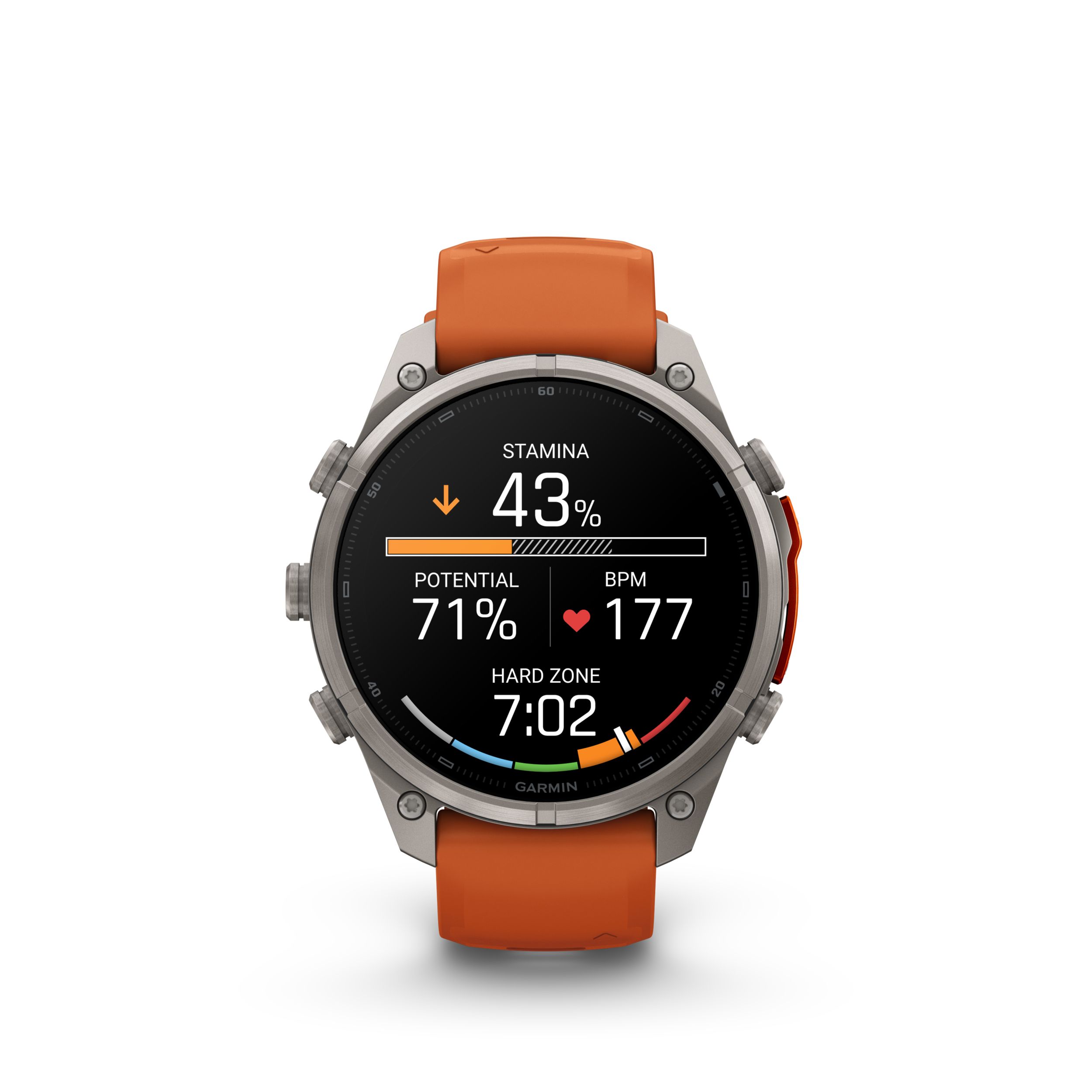Garmin Fenix® 9 Pro 47 mm Fitness Watch Front_Flat