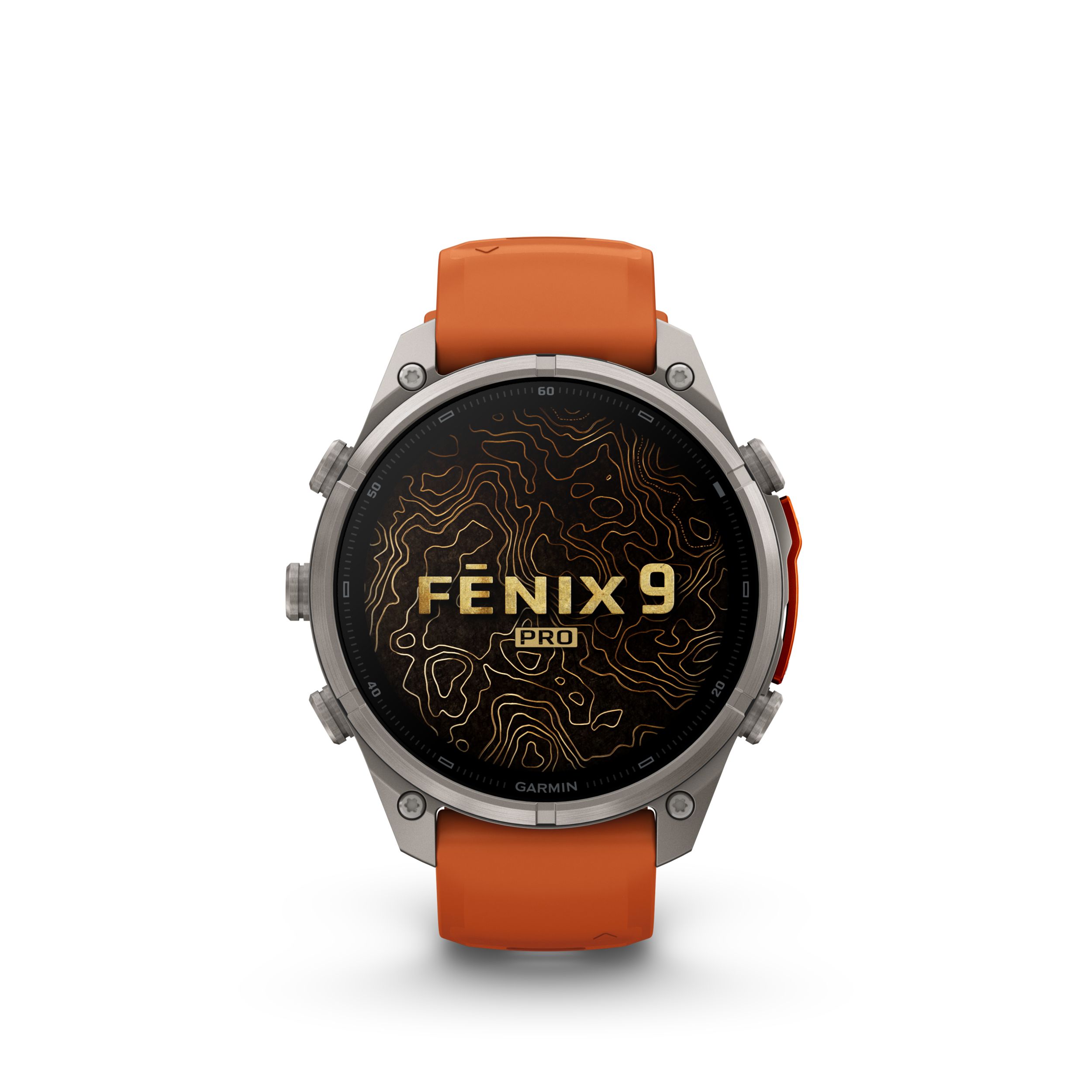 Garmin Fenix® 9 Pro 47 mm Fitness Watch Front_Flat