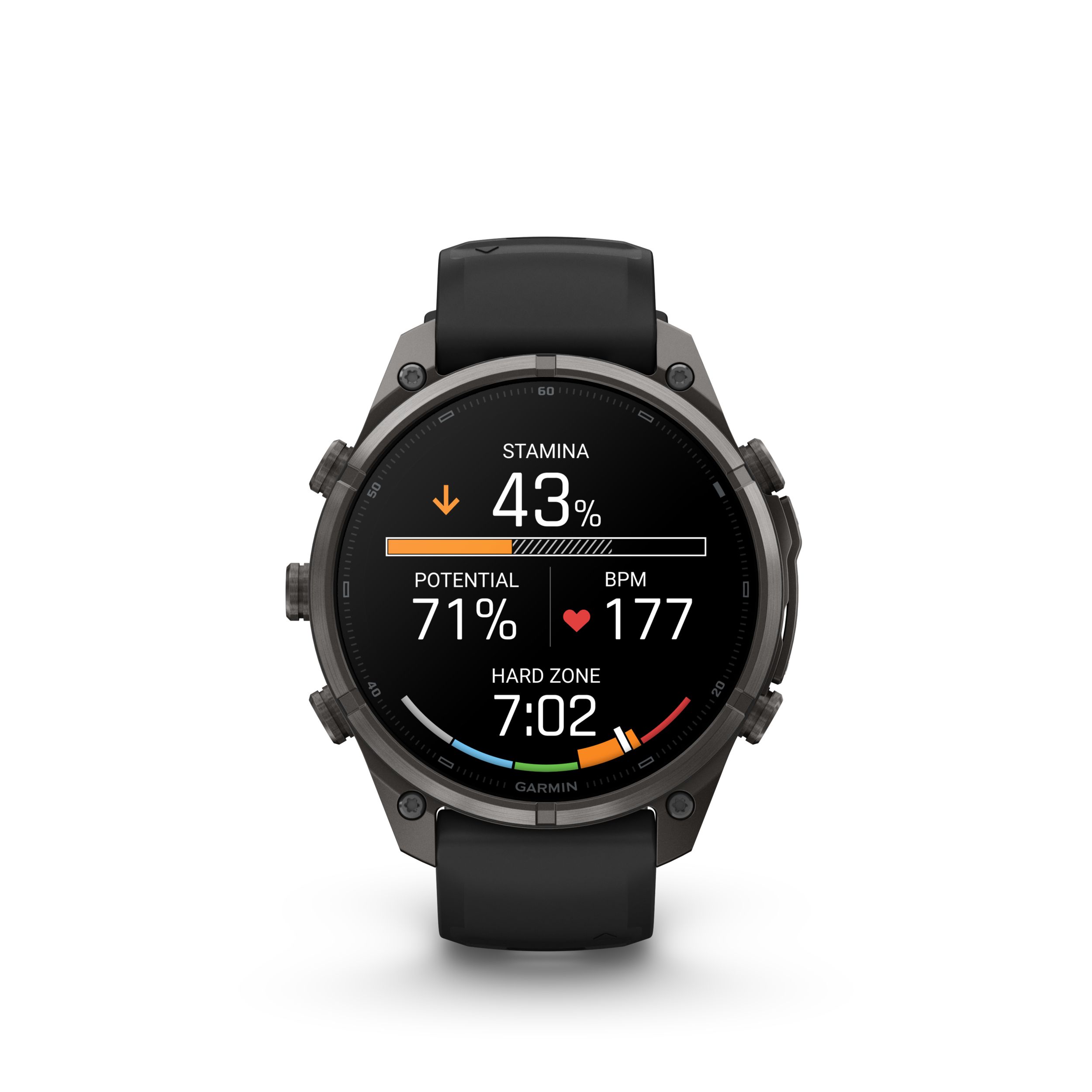 Garmin Fenix® 9 Pro 47 mm Fitness Watch Front_Flat