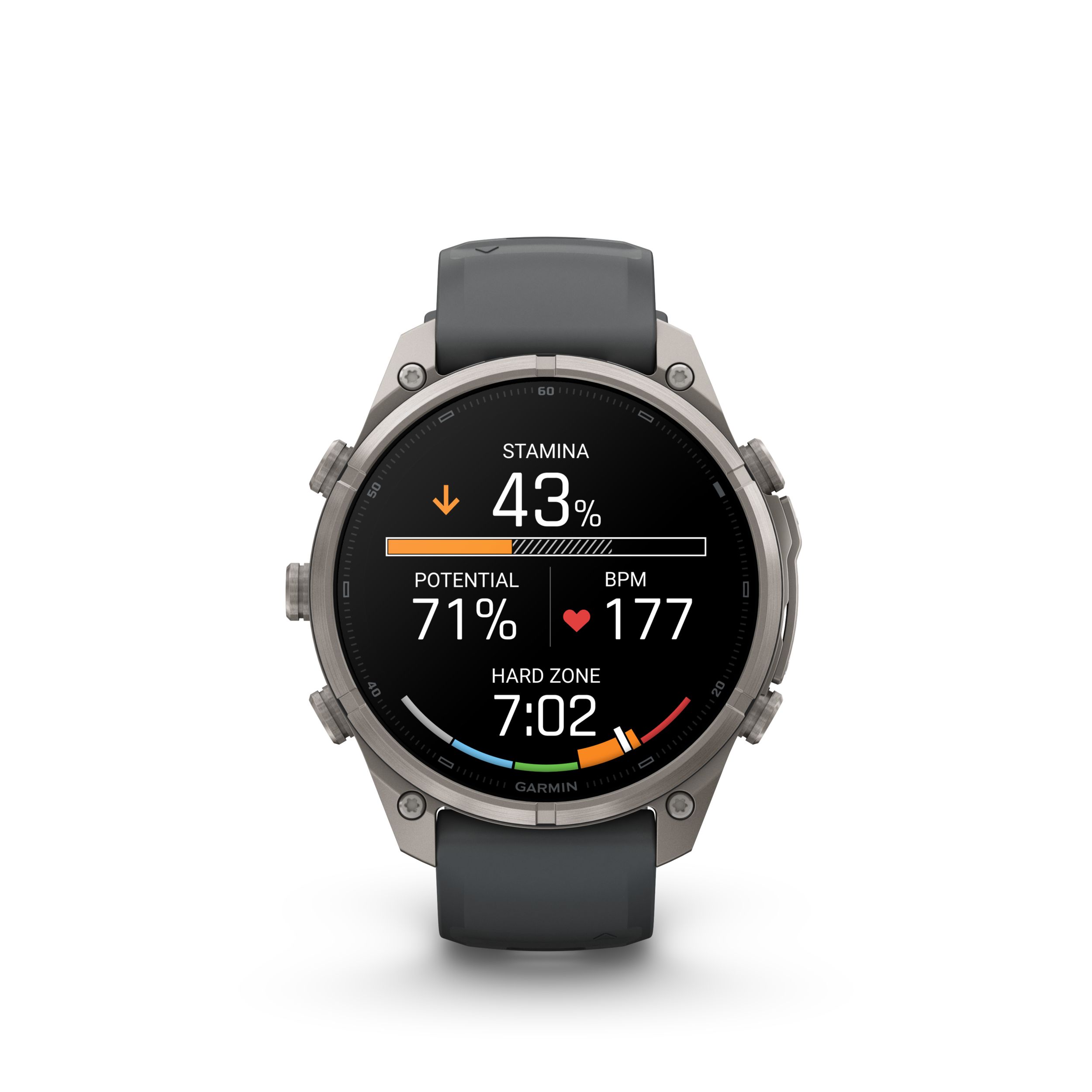 Garmin Fenix® 9 Pro 47 mm Fitness Watch Front_Flat