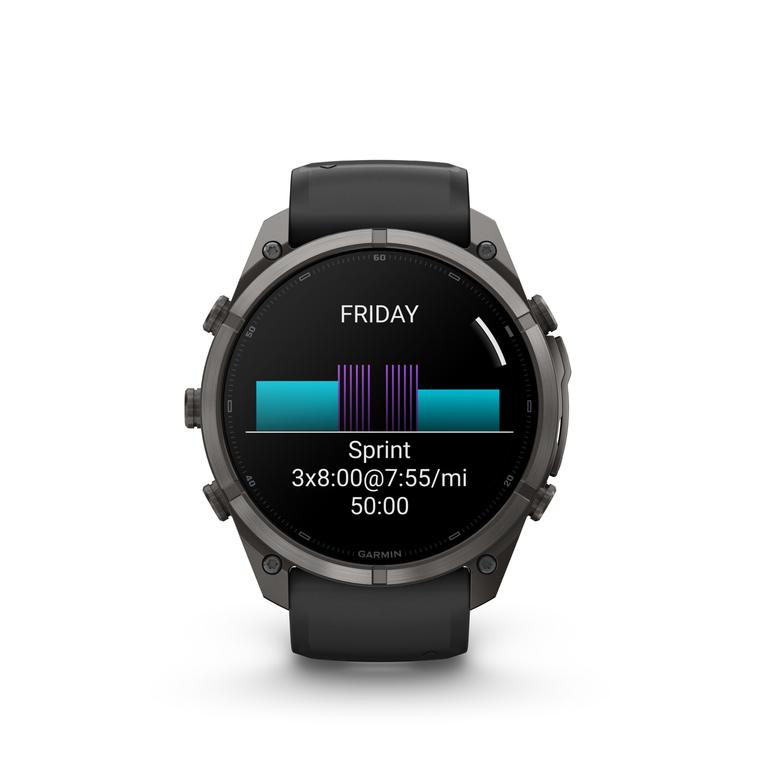 Garmin Fenix® 9 Pro 51 mm Fitness Watch Front_Flat