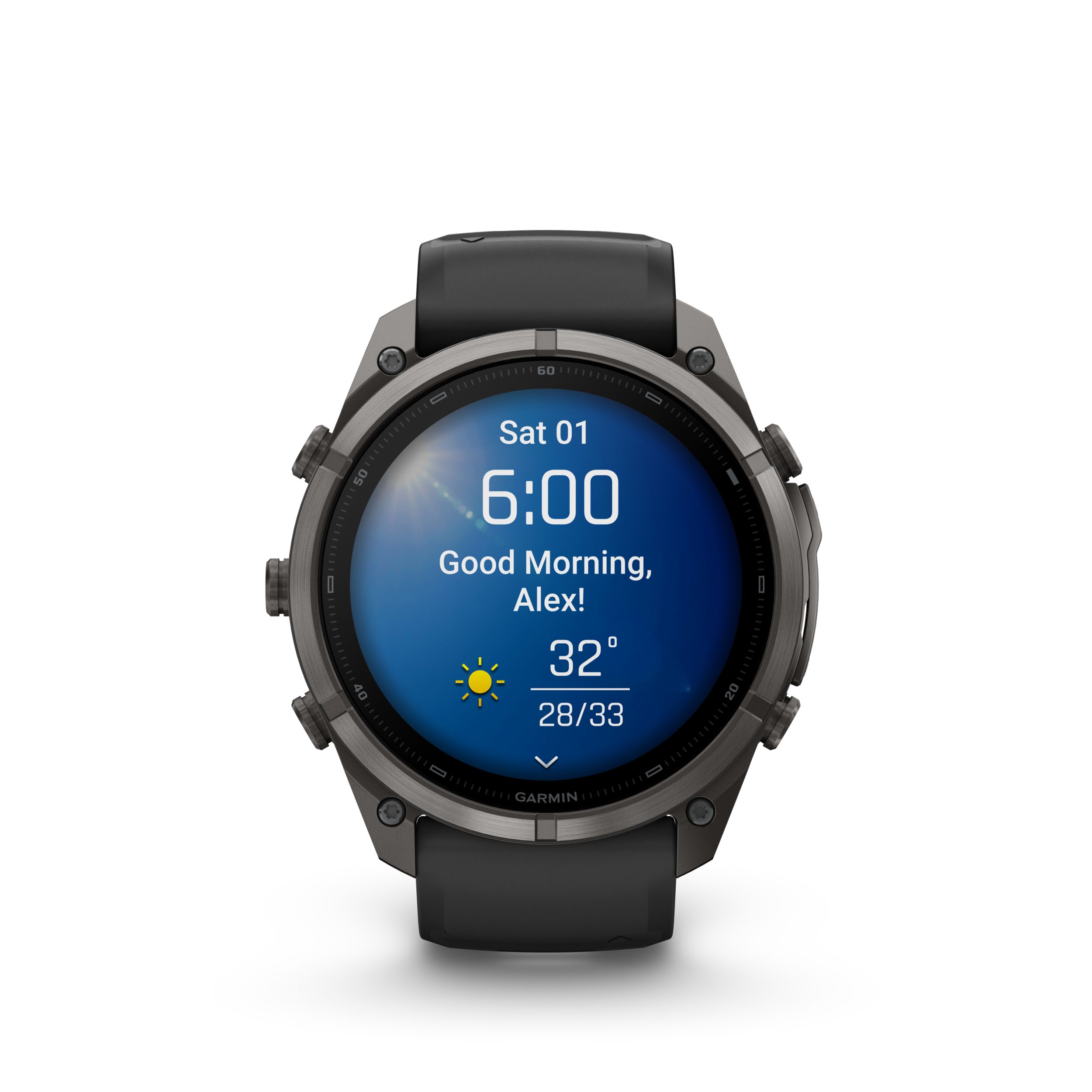 Garmin Fenix® 9 Pro 51 mm Fitness Watch Front_Flat