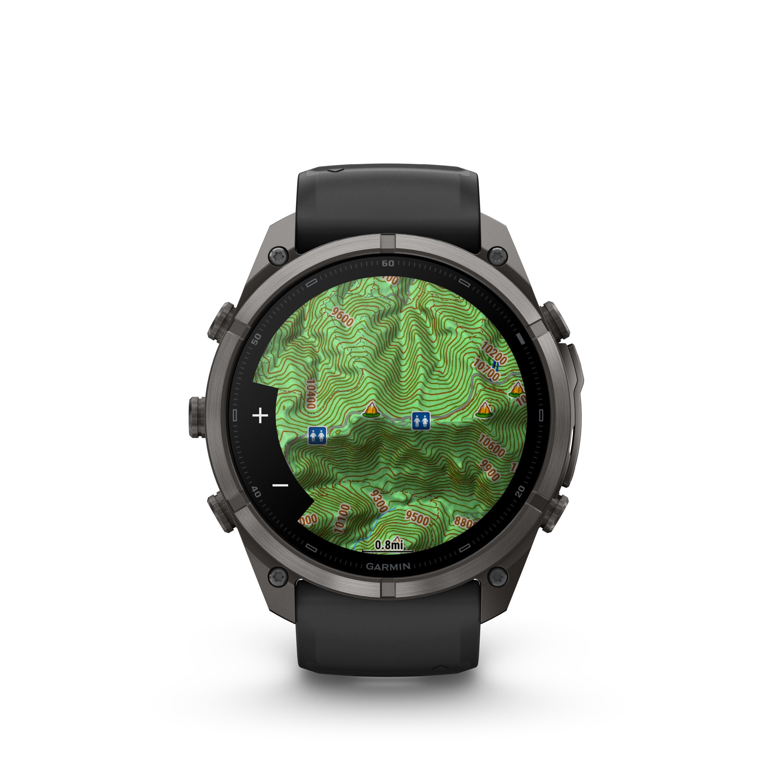 Garmin Fenix® 9 Pro 51 mm Fitness Watch Front_Flat