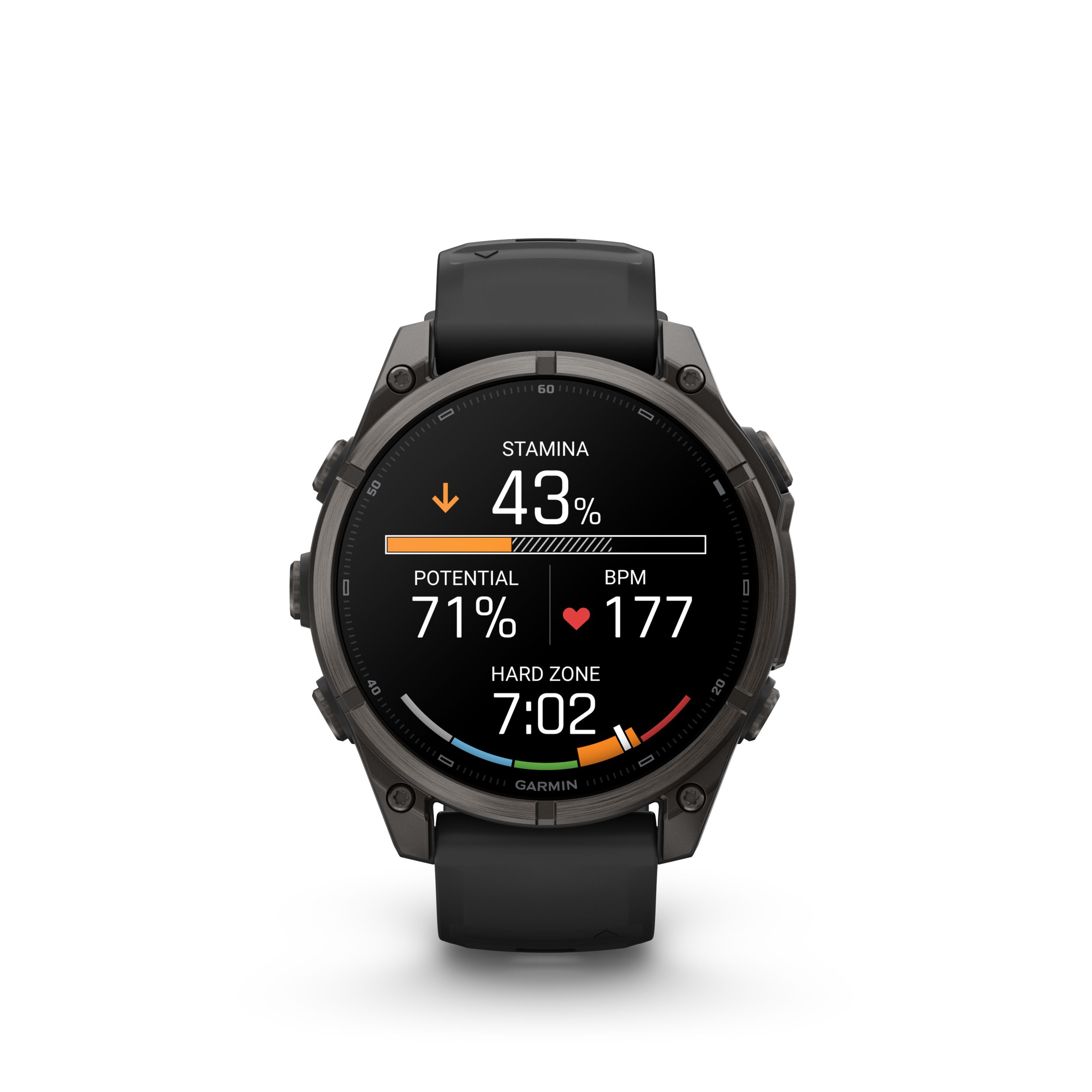 Garmin Fenix® 9 47 mm Fitness Watch Front_Flat