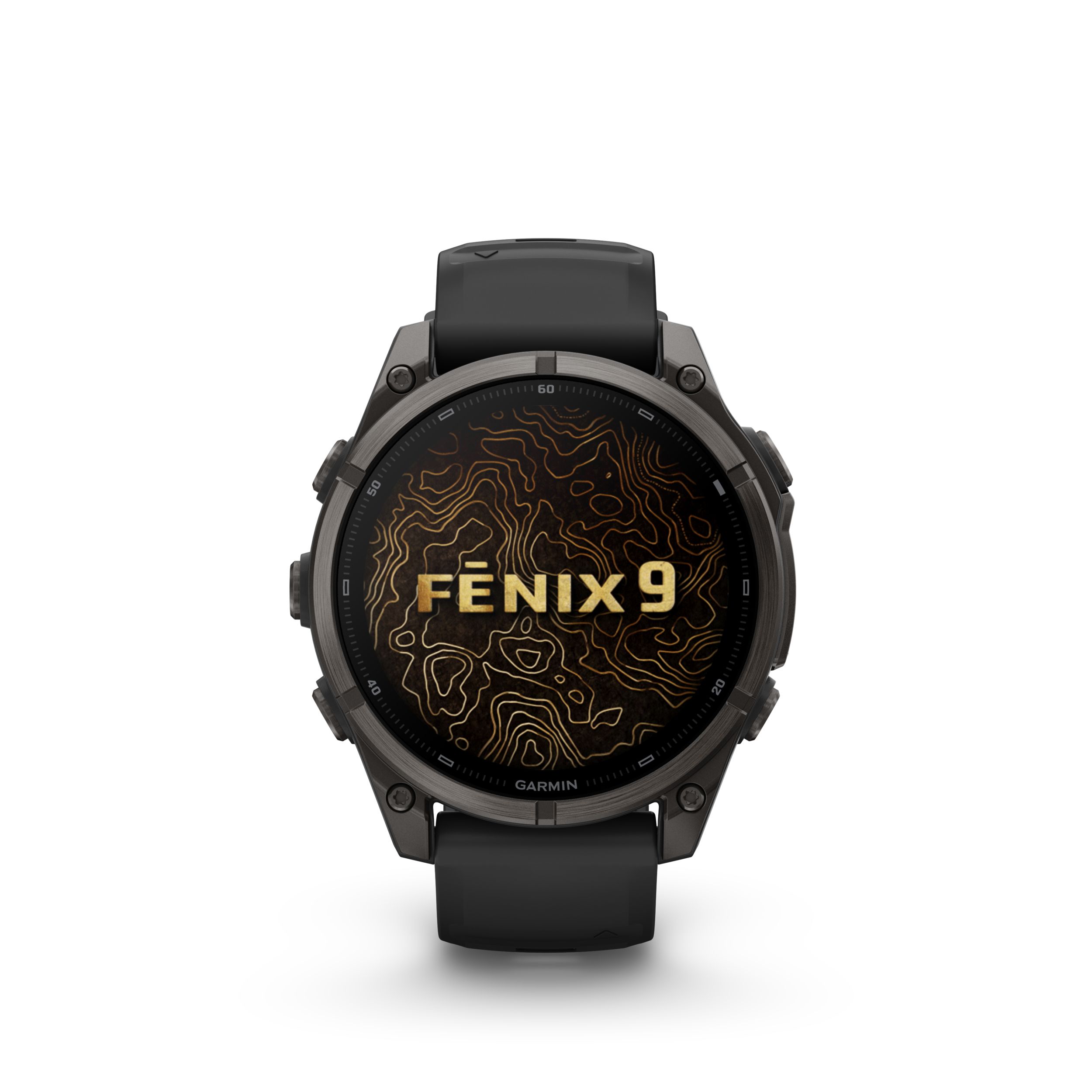 Garmin Fenix® 9 47 mm Fitness Watch Front_Flat