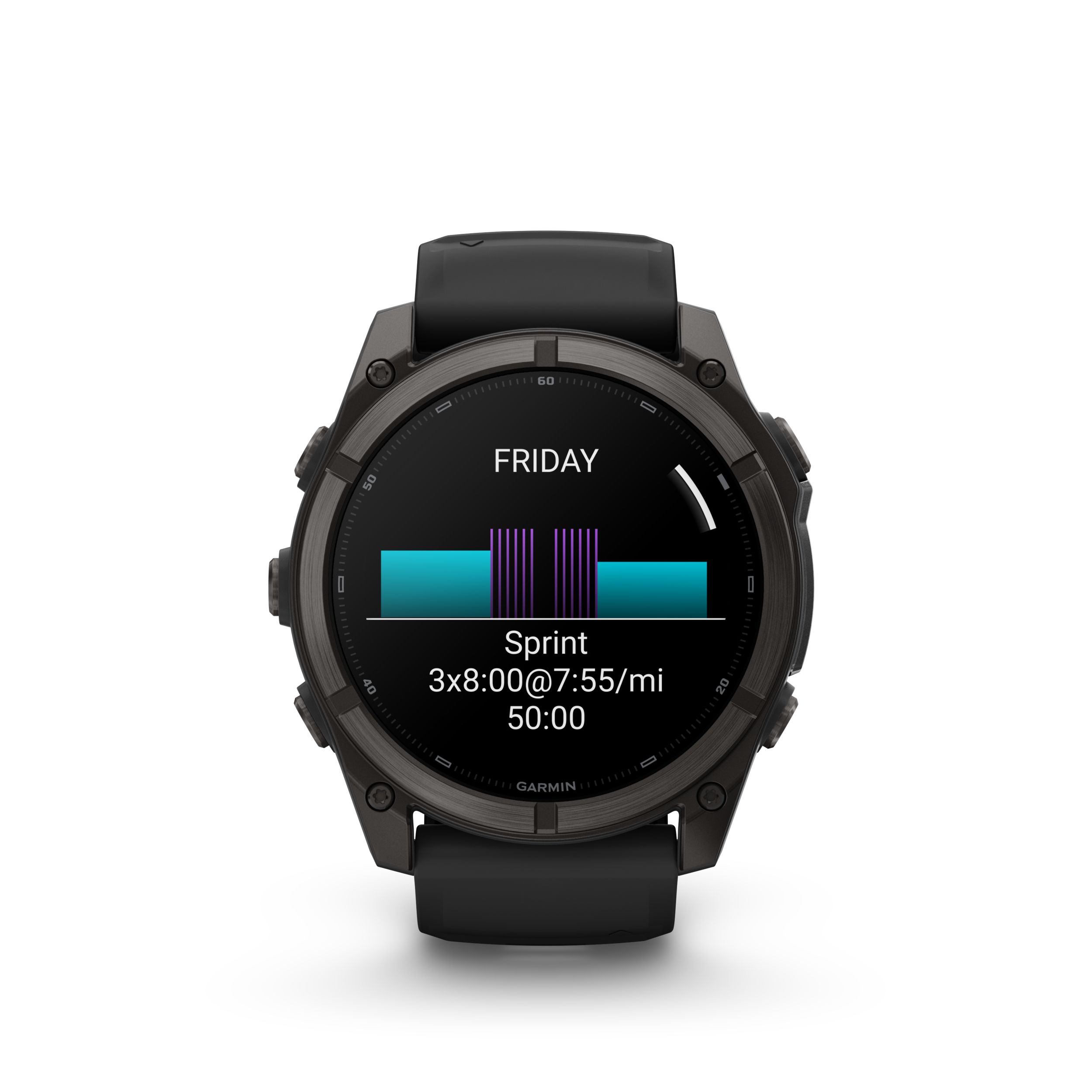 Garmin Fenix® 9 51 mm Fitness Watch Front_Flat