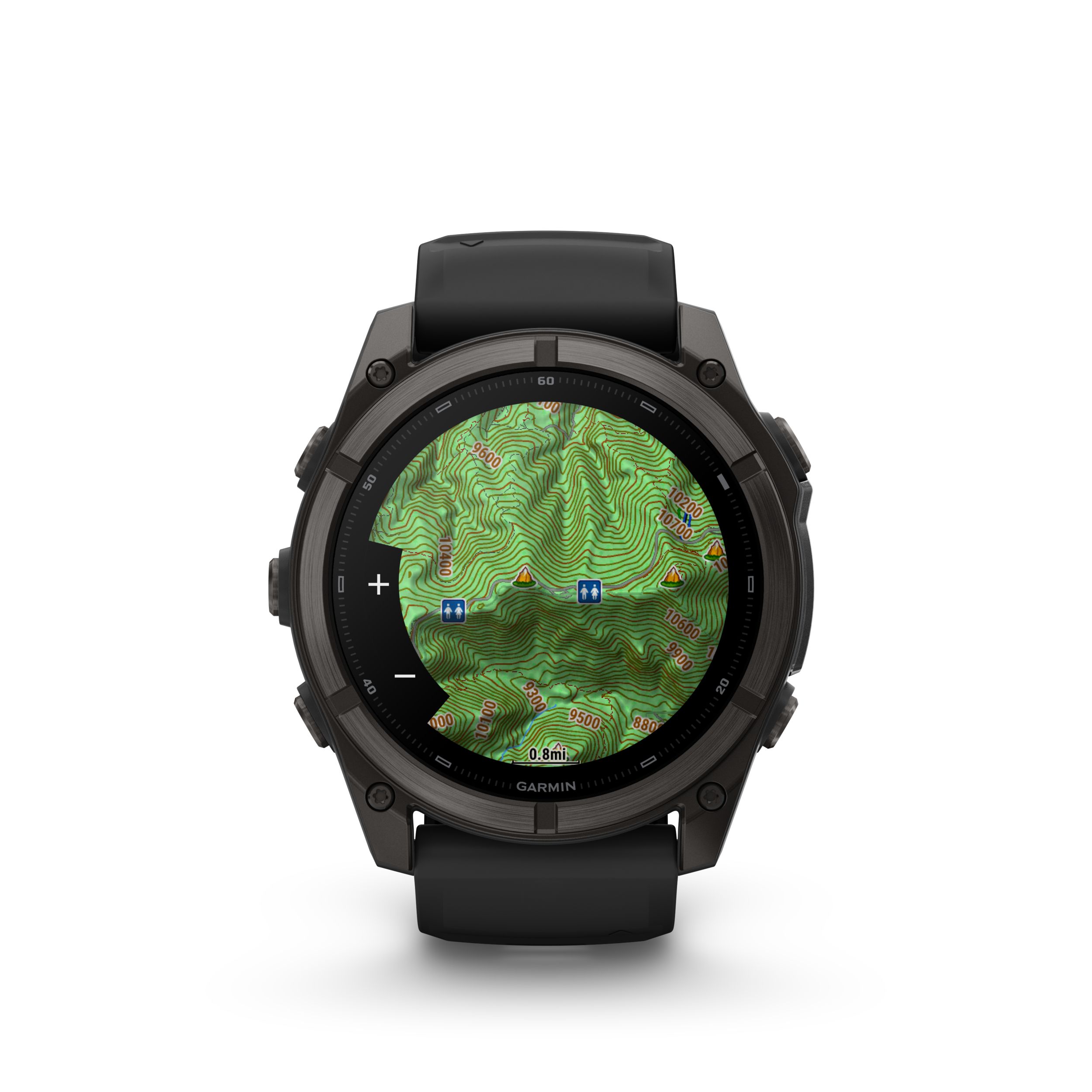 Garmin Fenix® 9 51 mm Fitness Watch Front_Flat