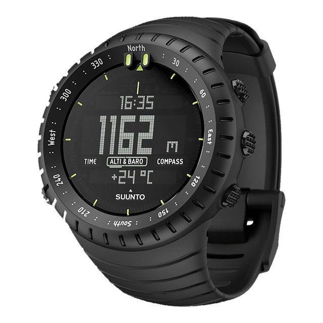 Suunto Core Watch - All Black Front_Angled_Left