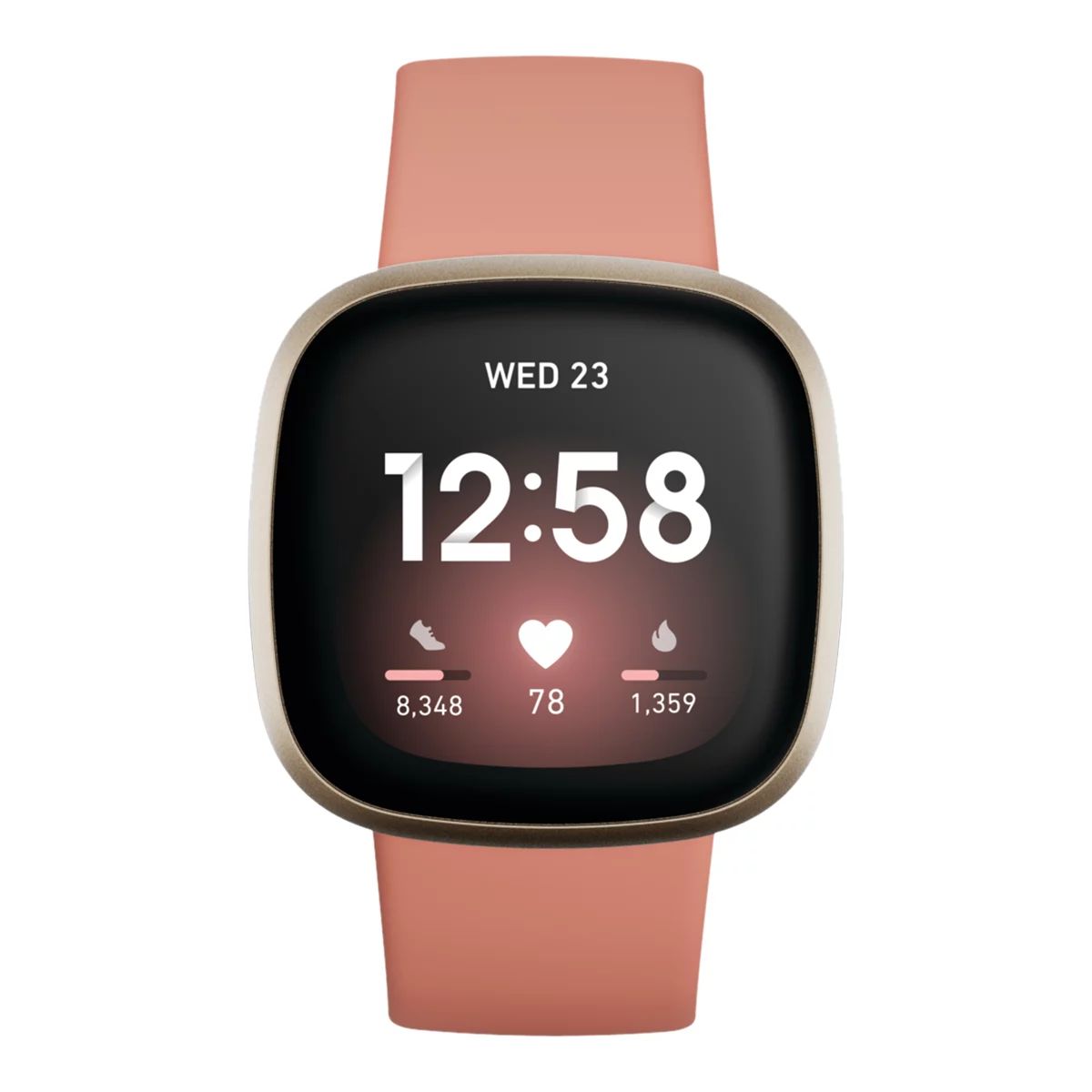 Fitbit Versa 3 Smart Watch, 40.13mm, Running, Heart Rate Monitor