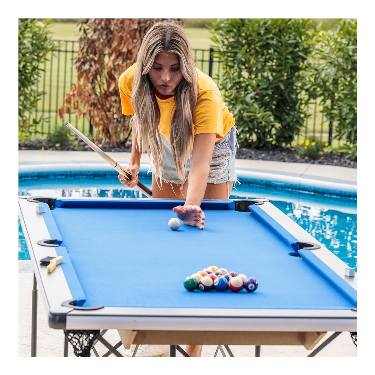 Escalade Triumph 72 Inch Pop Up Billiard Table CloseUp