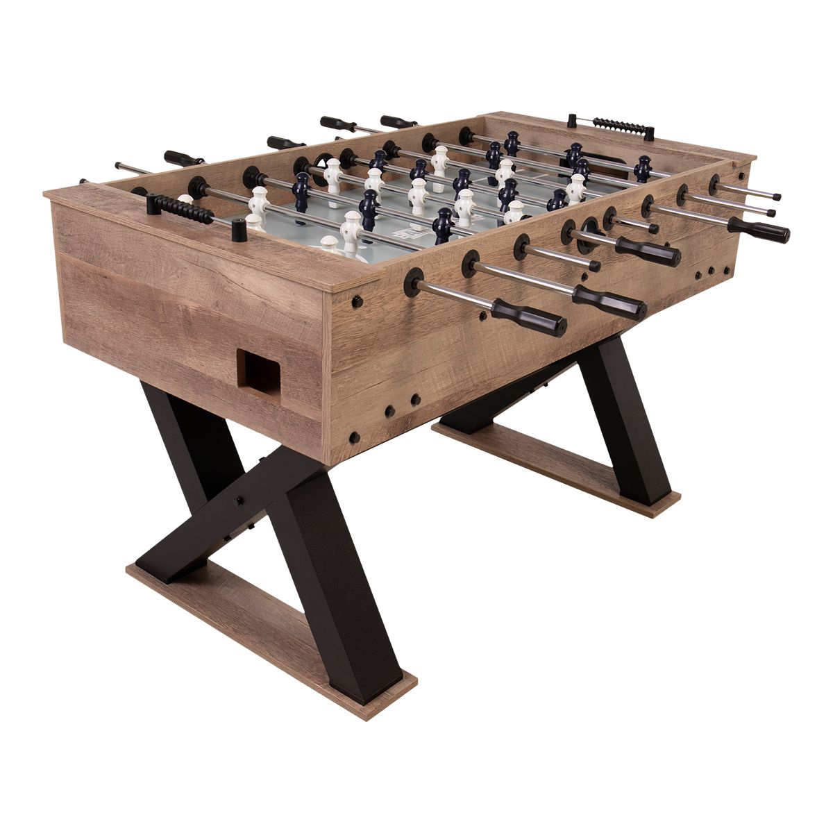 Escalade American Legend 54 Inch Kirkwood Foosball Table Overhead_Plunge