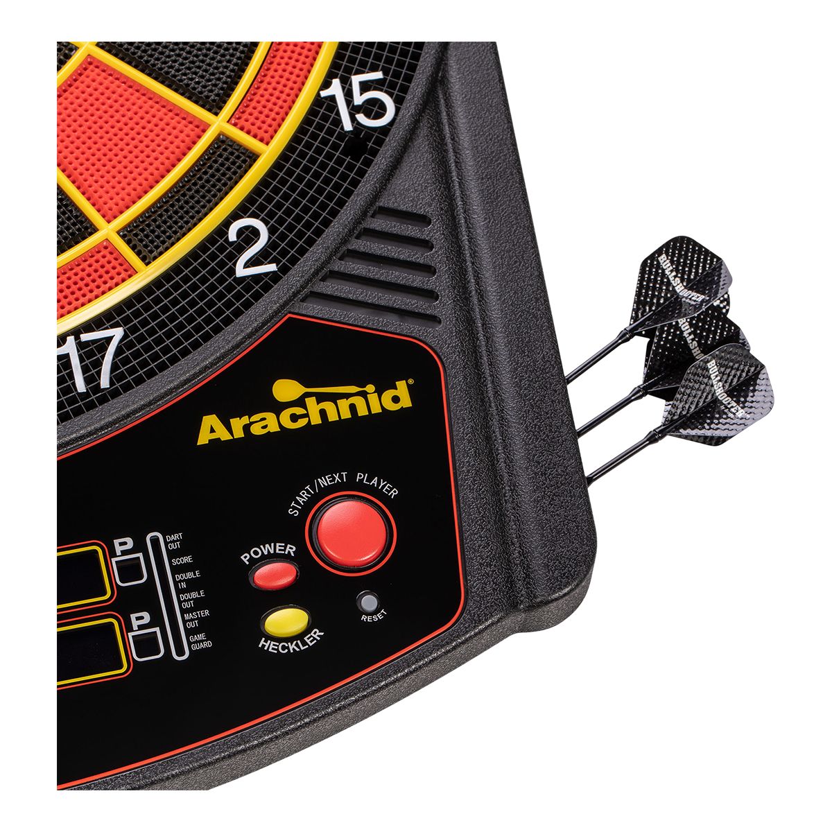 Escalade Cricket Pro 450 Electronic Dartboard CloseUp