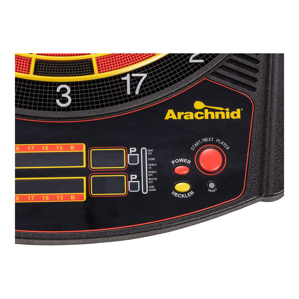 Escalade Cricket Pro 450 Electronic Dartboard CloseUp