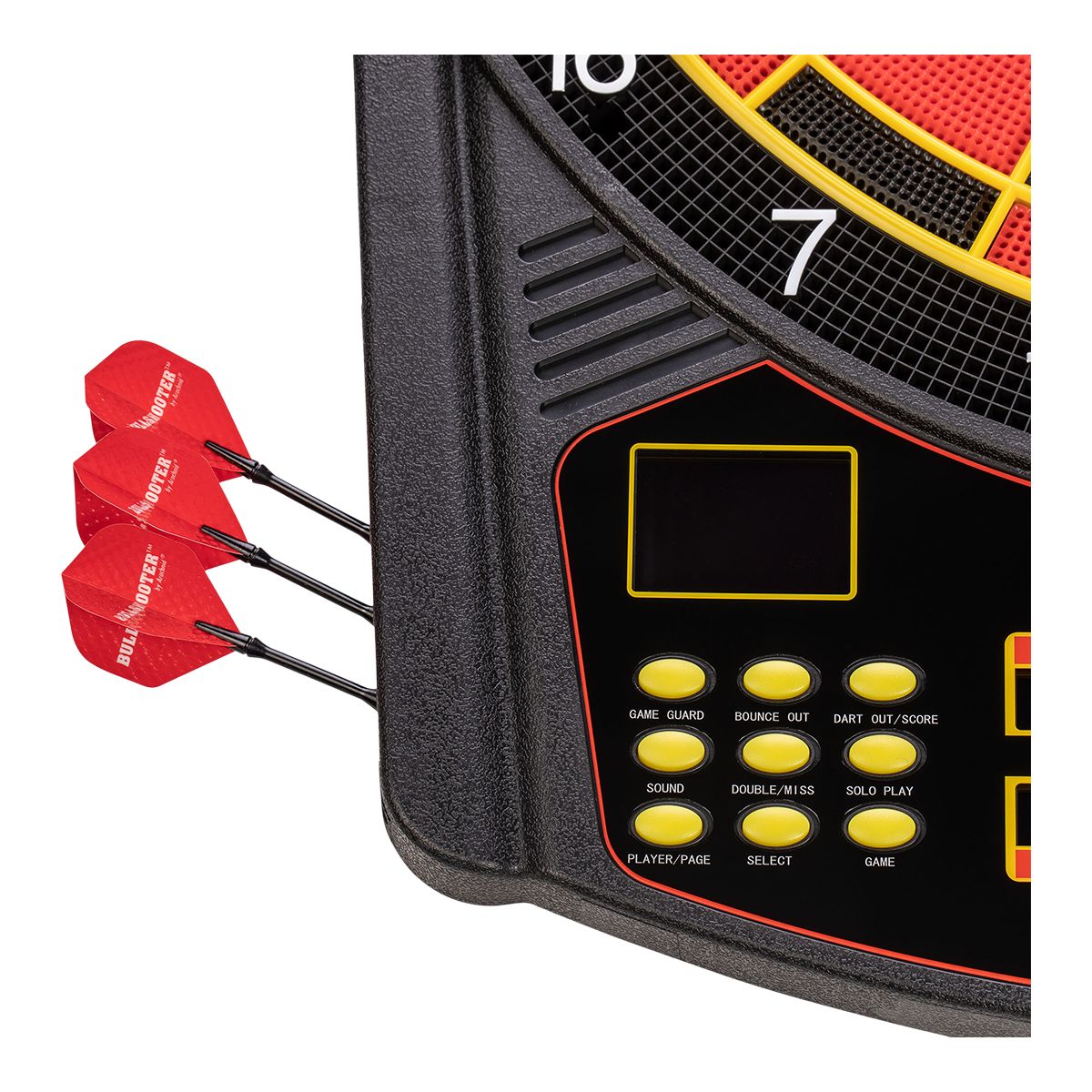 Escalade Cricket Pro 450 Electronic Dartboard CloseUp